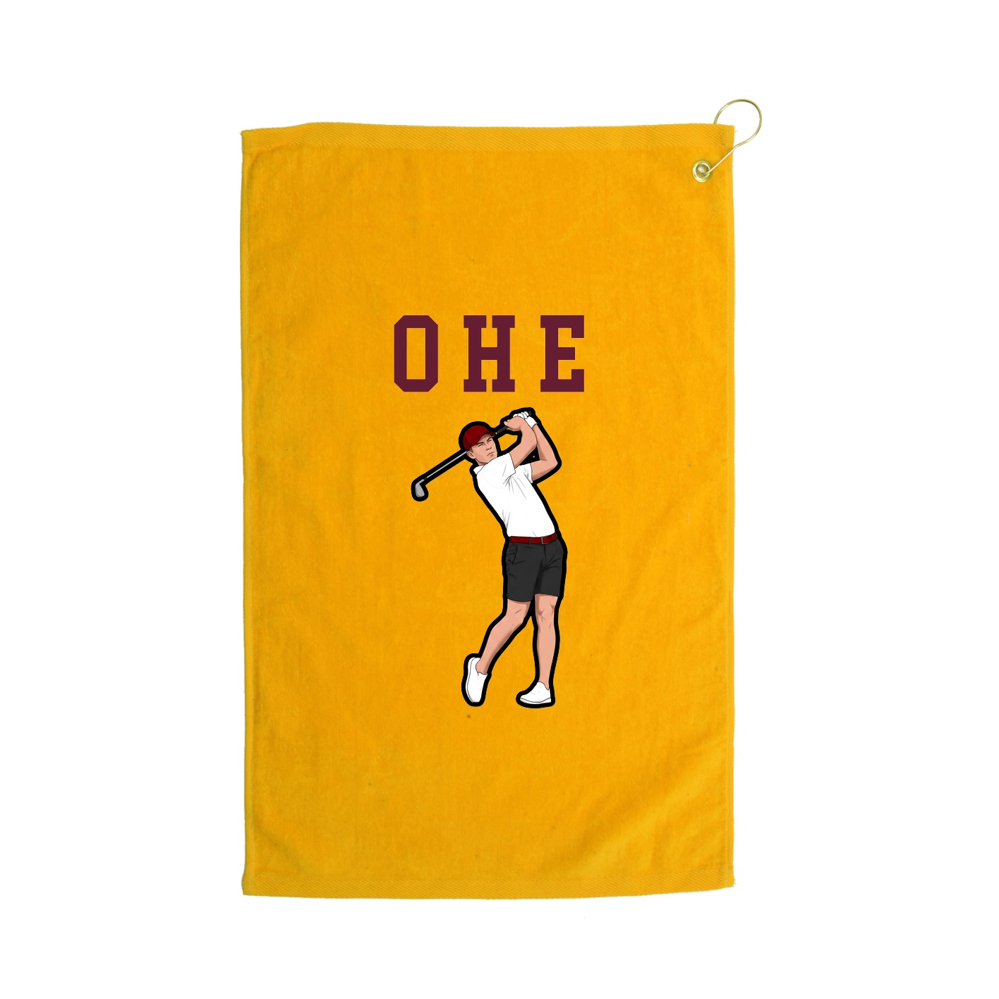 Golf Towel — Shirsey in Gold