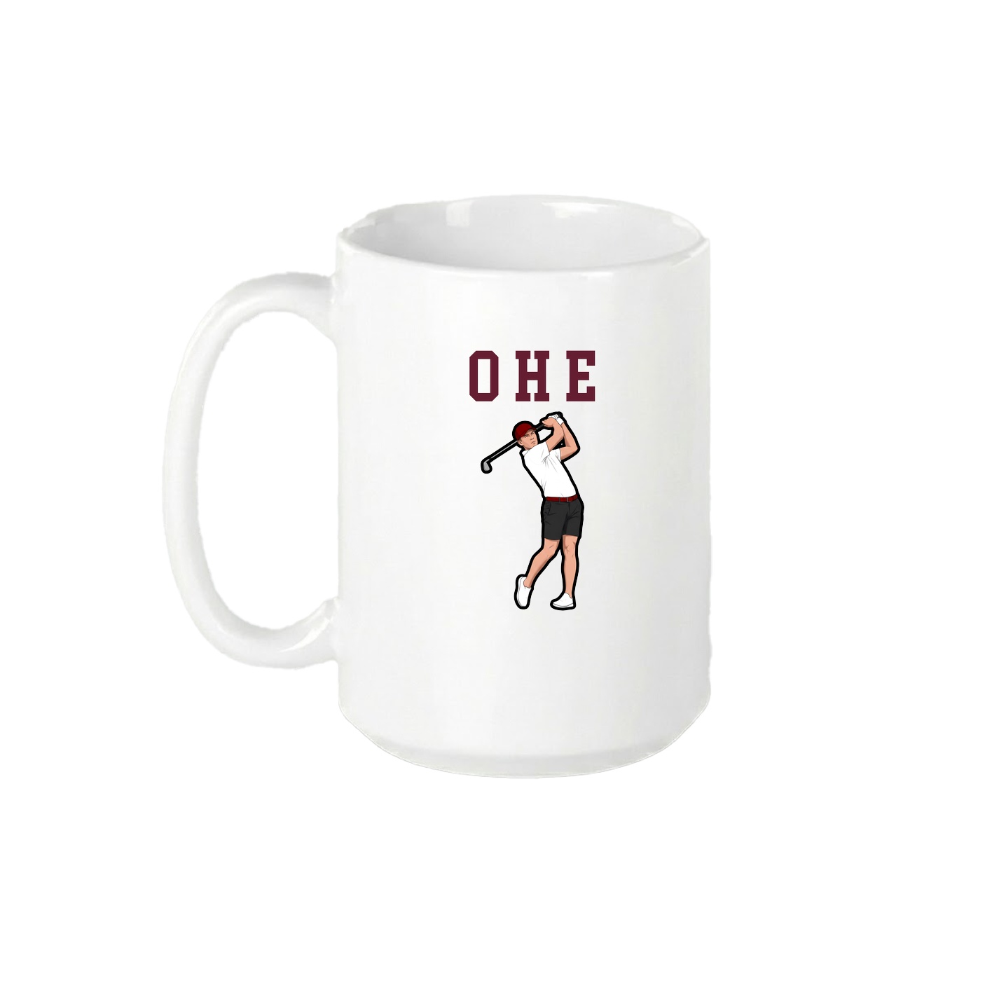15oz Coffee Mug — Shirsey in White