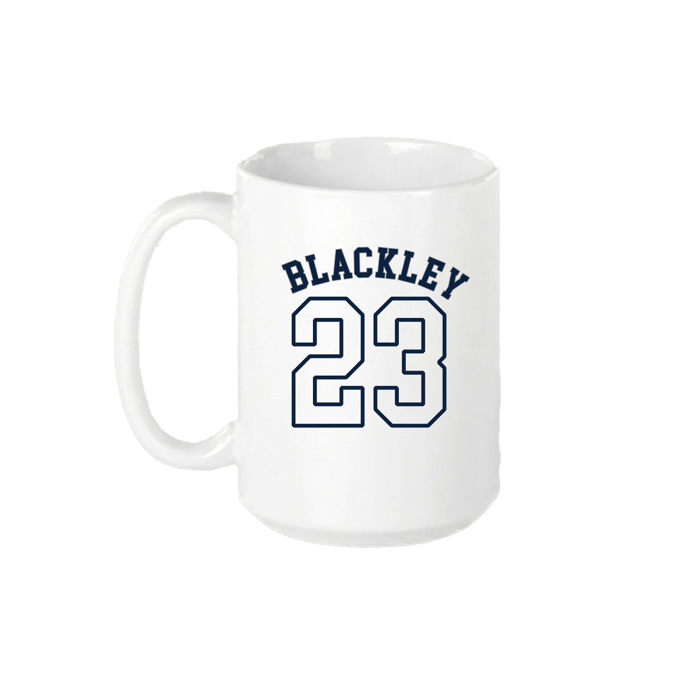 15oz Coffee Mug — Shirsey Arch in White