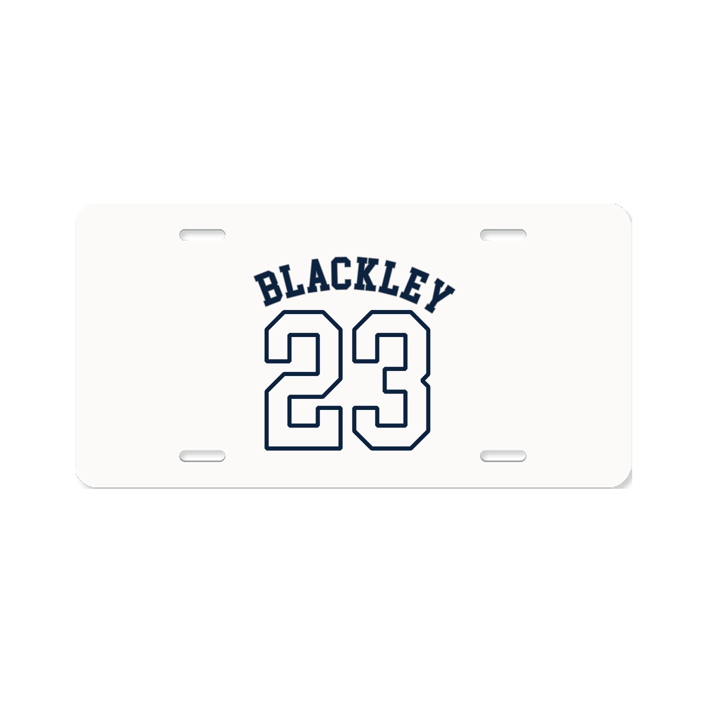 License Plate — Shirsey Arch in Classic