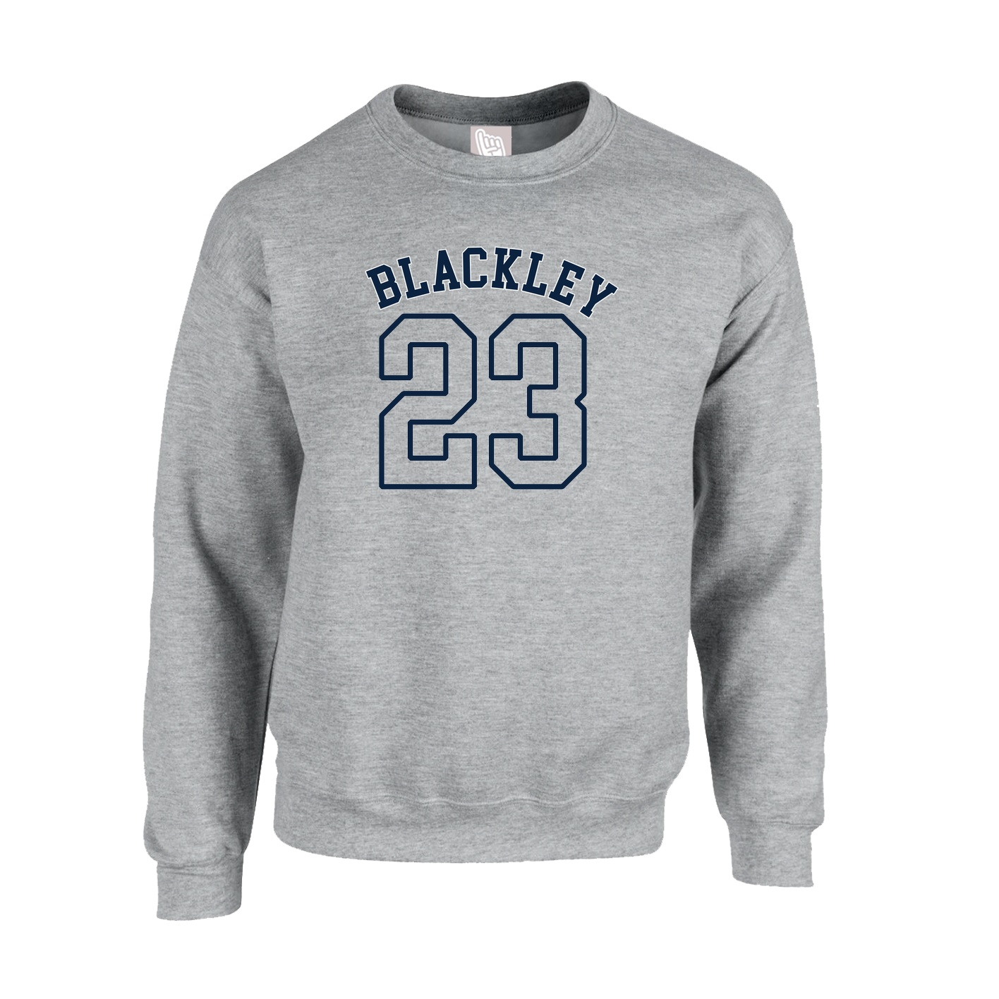 Fleece Crew — Shirsey Arch in Grey