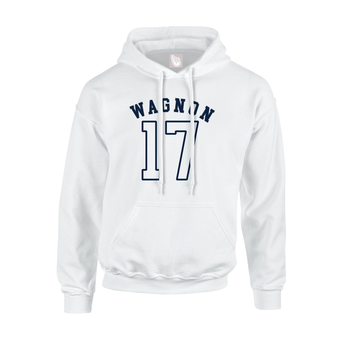 Hoodie — Shirsey Arch in White