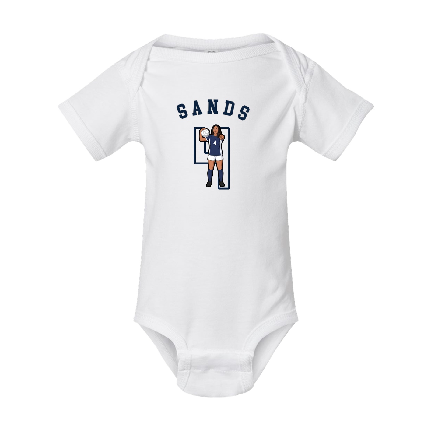Baby Onesie — Shirsey Arch in White