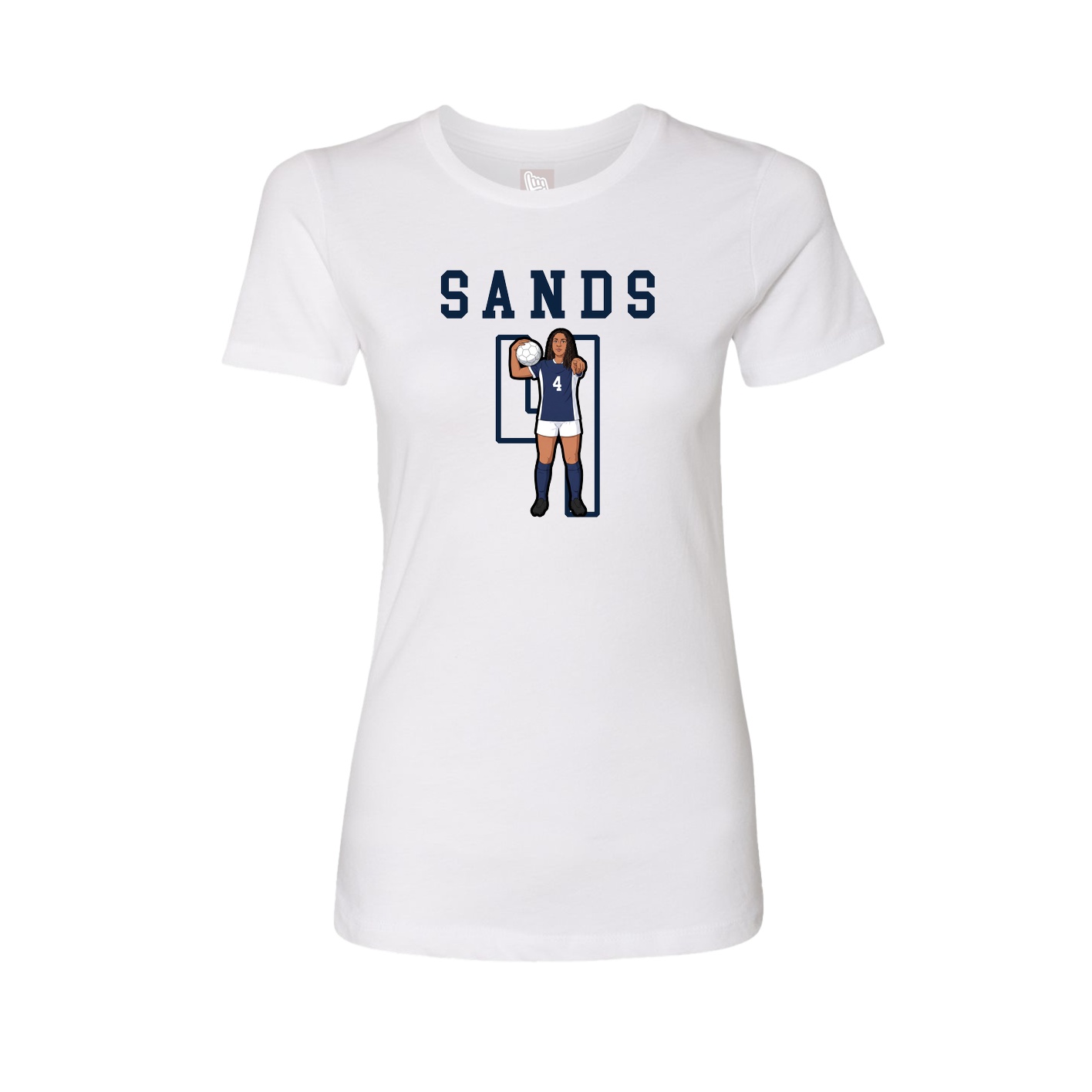 Fitted Women's Tee — Shirsey in White