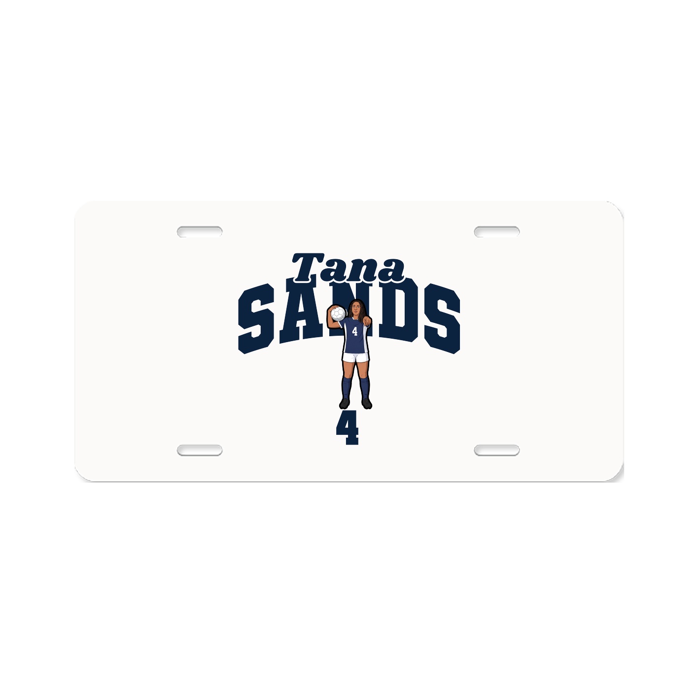 License Plate — Signature Arch in Classic
