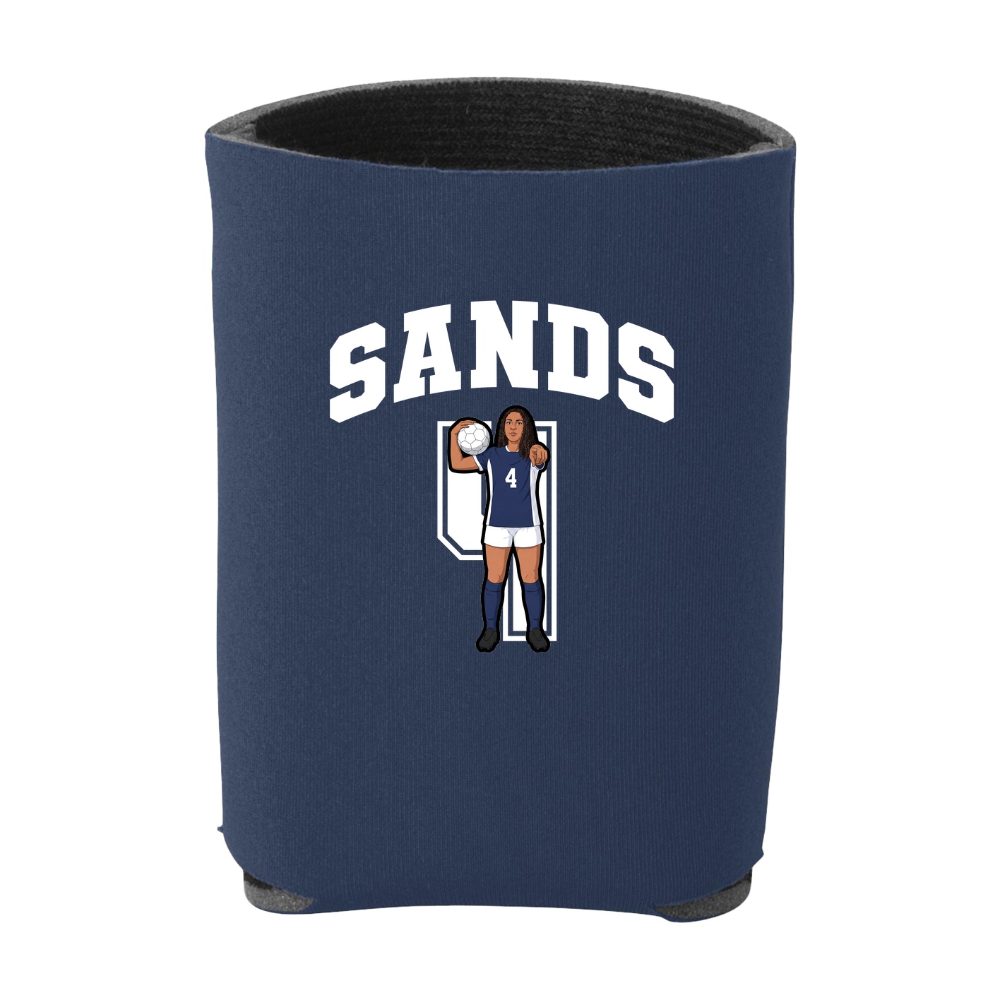 Can Holder — Number in Navy