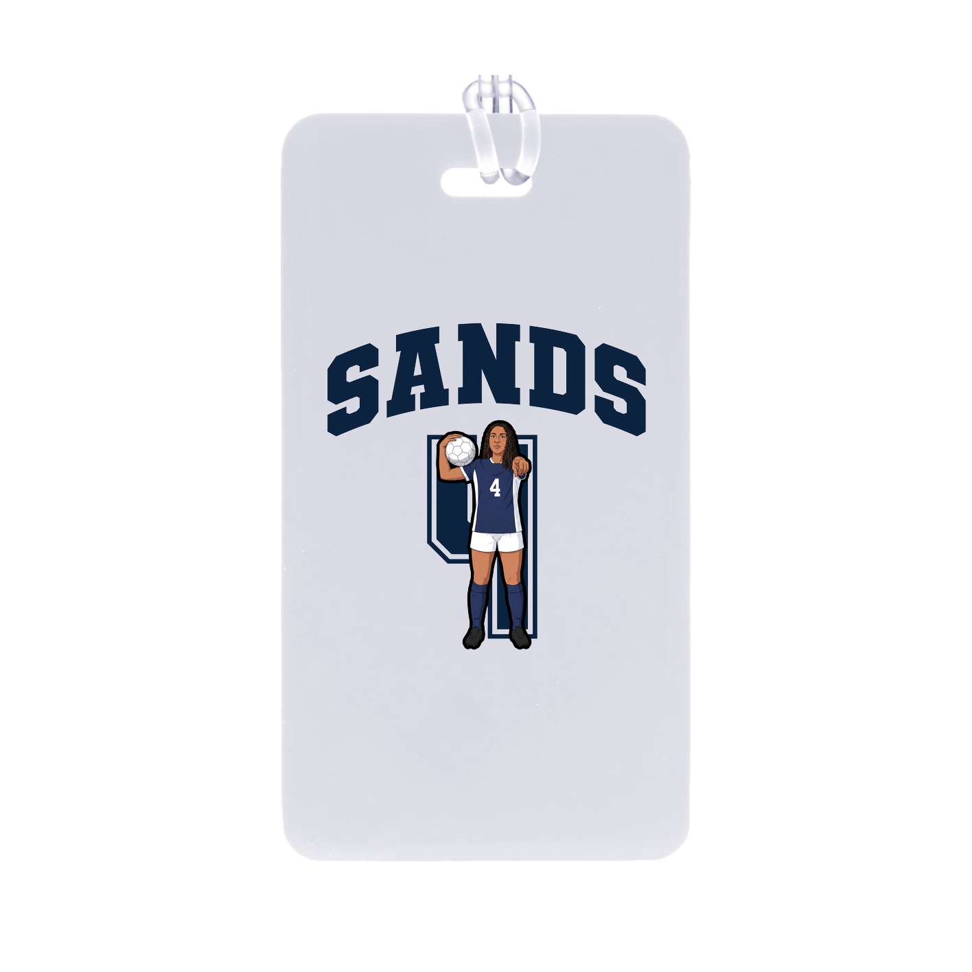 Bag Tag — Number in Classic
