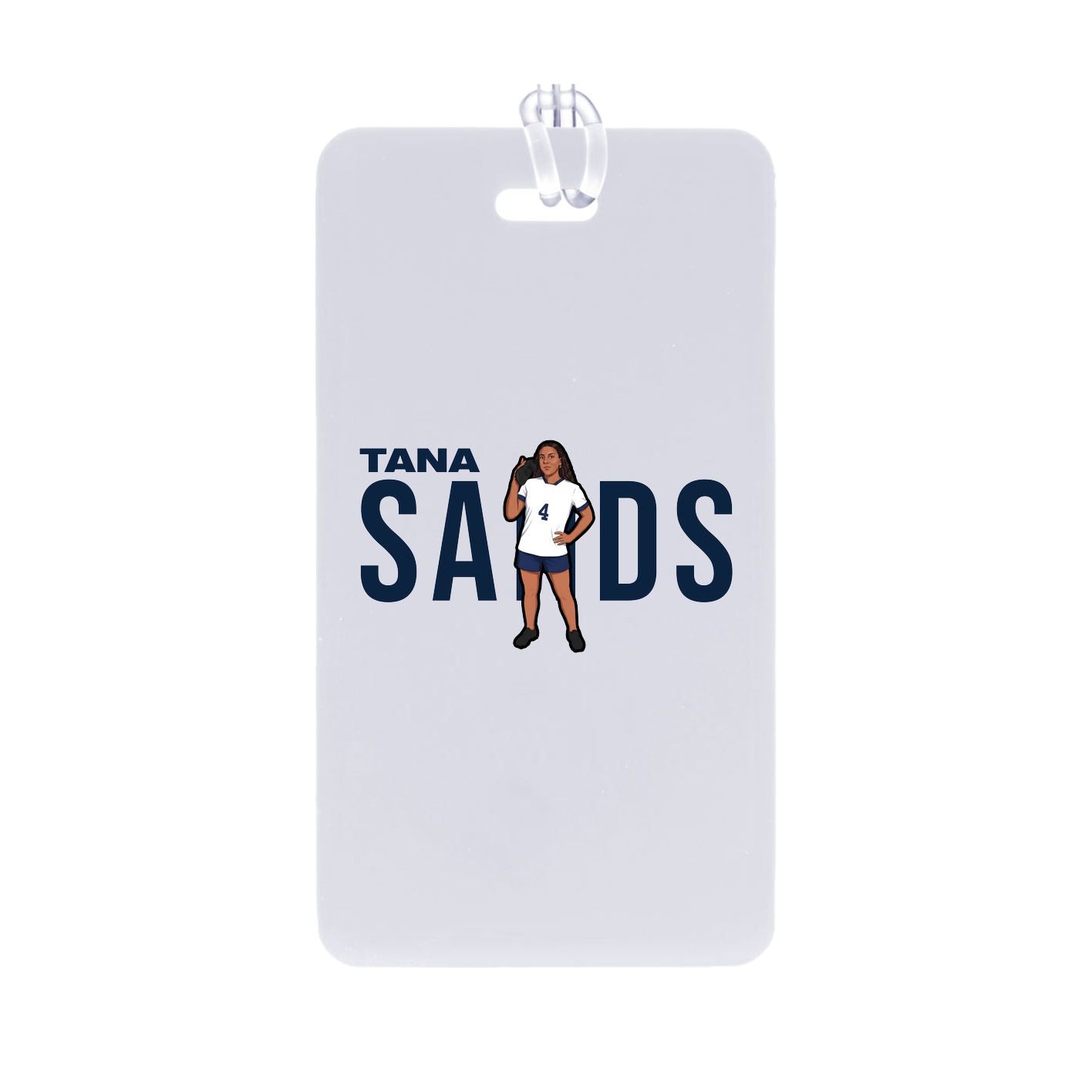 Bag Tag — Player Name in Classic