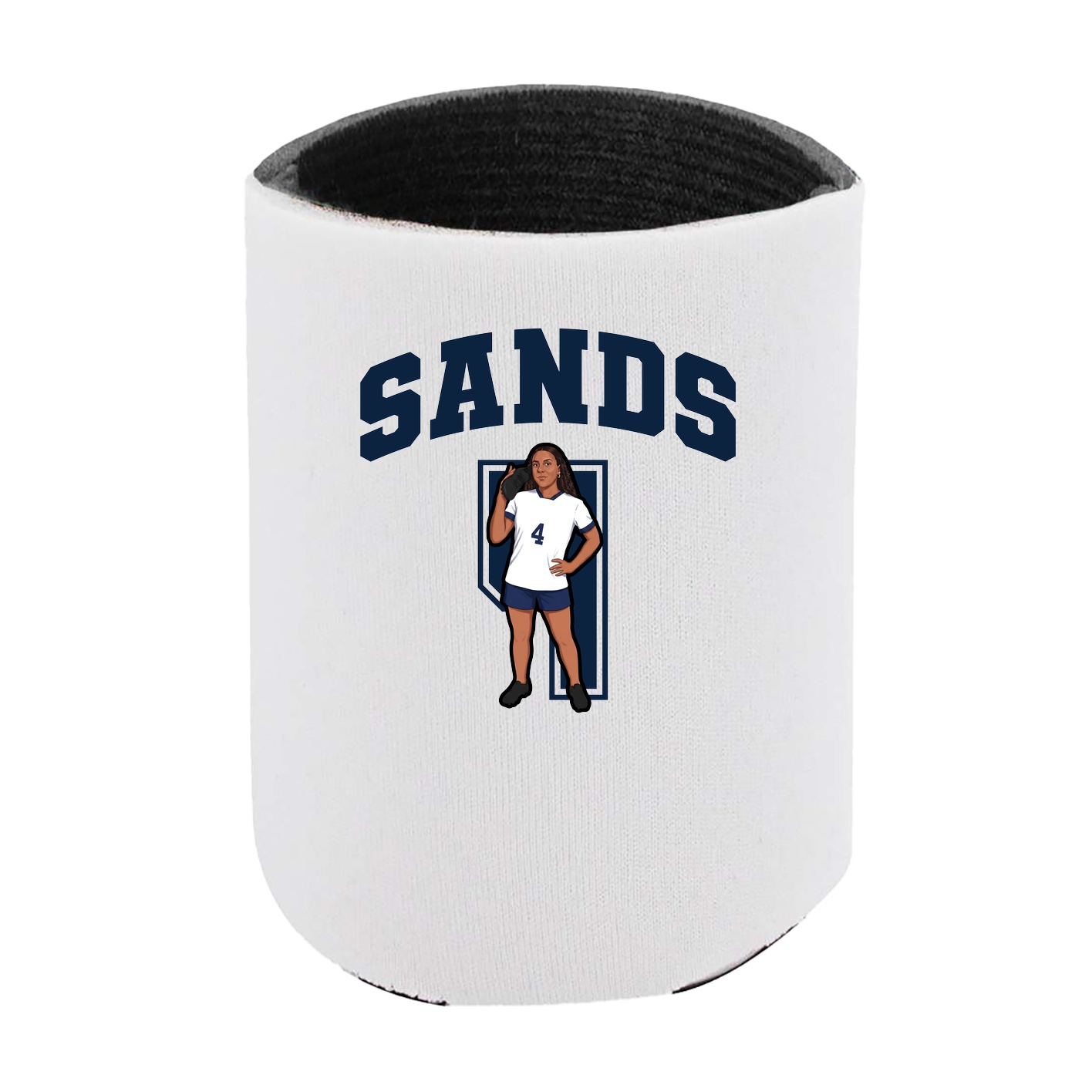 Can Holder — Number in White