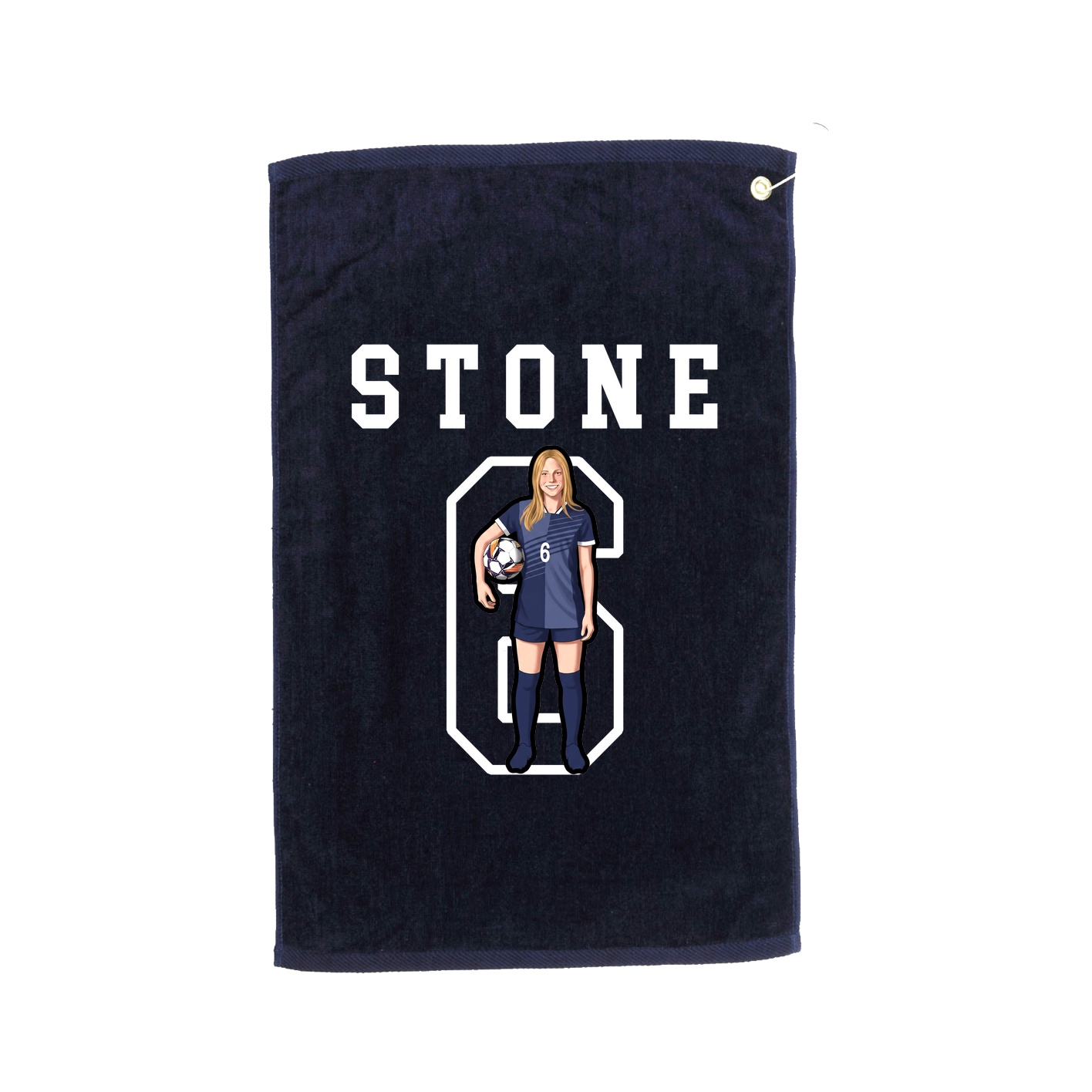 Golf Towel — Shirsey in Navy