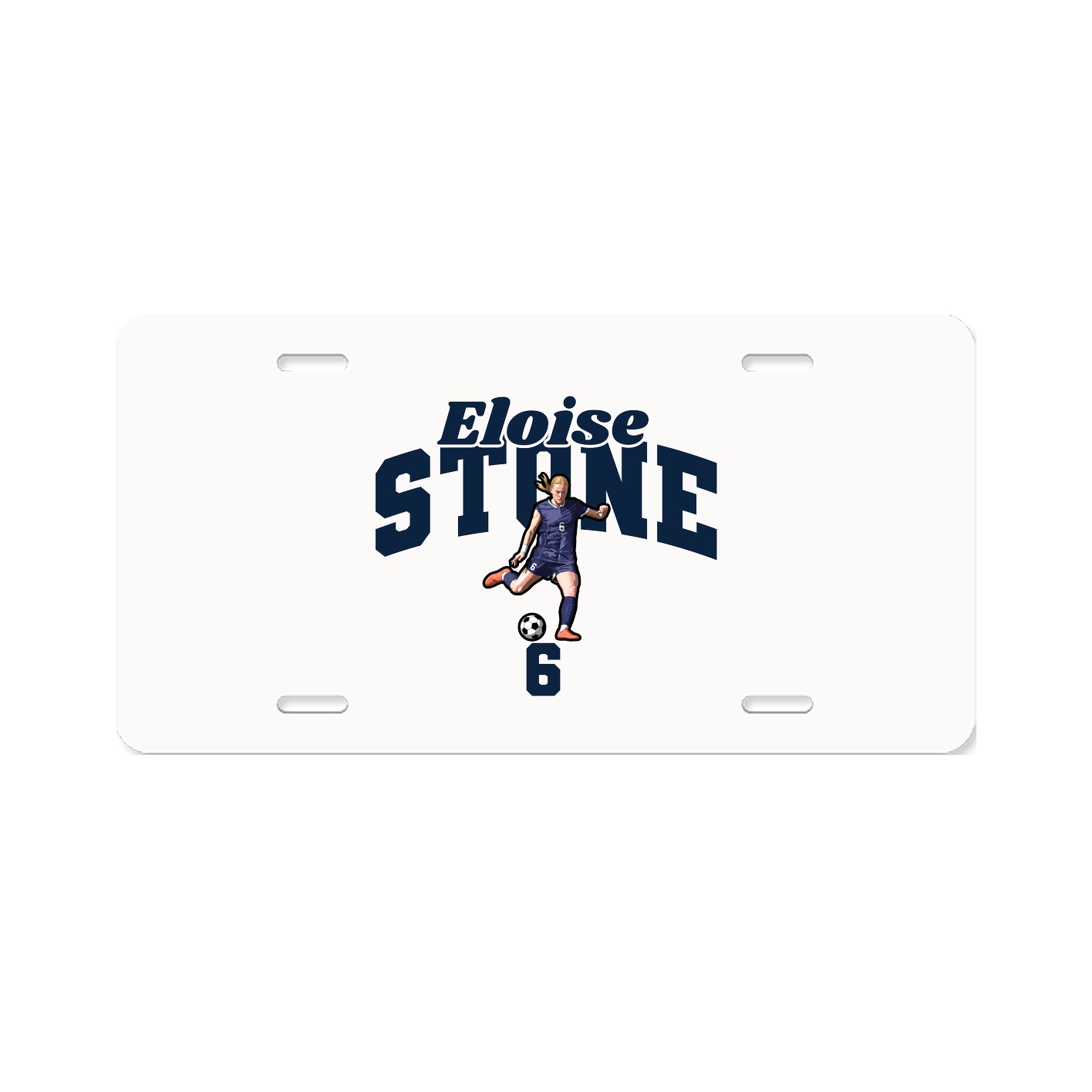 License Plate — Signature Arch in Classic