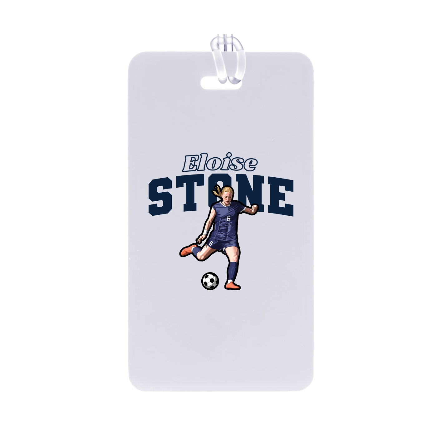 Bag Tag — Name Arch in Classic