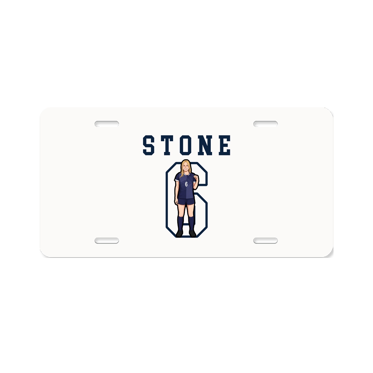 License Plate — Shirsey in Classic