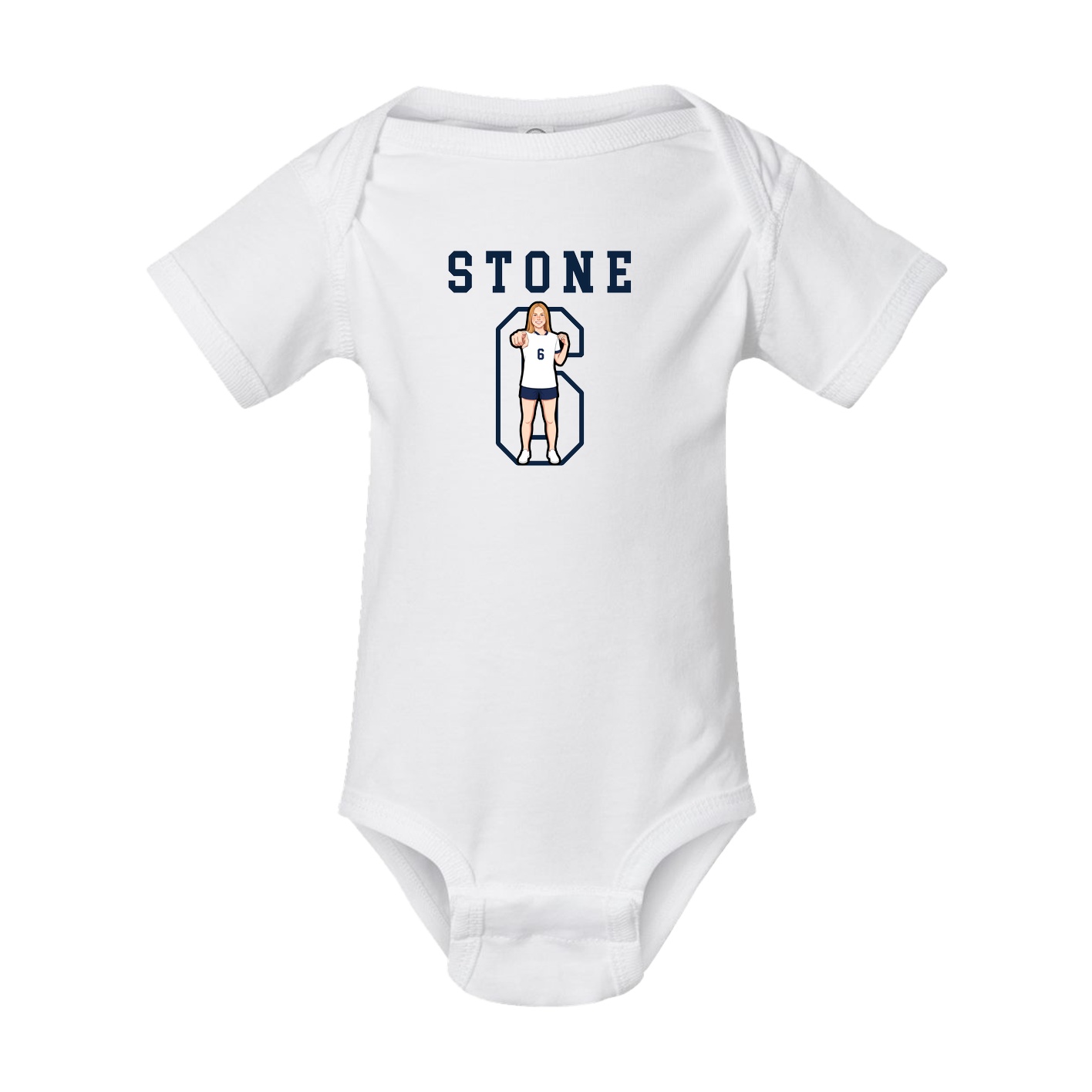 Baby Onesie — Shirsey in White