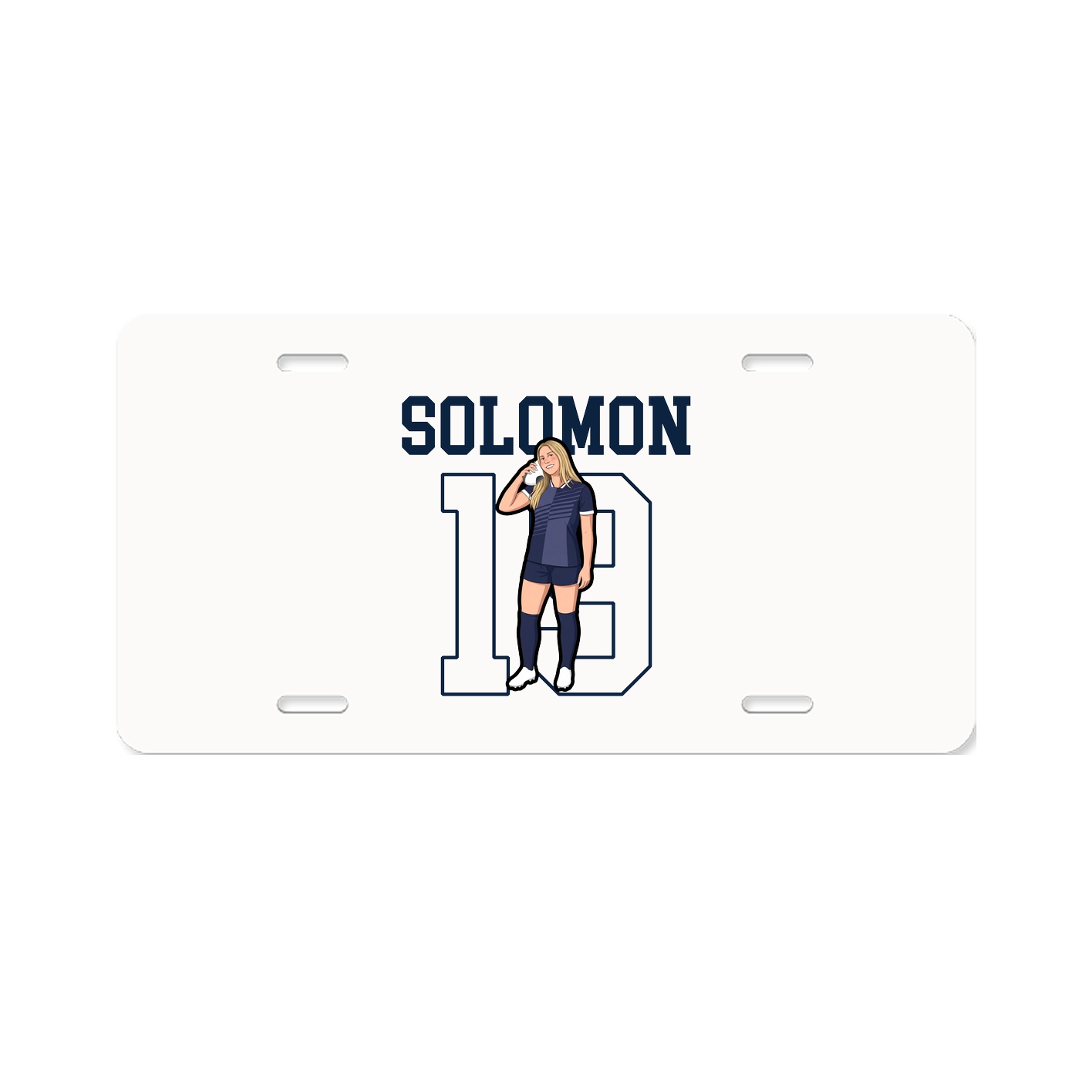 License Plate — Shirsey in Classic