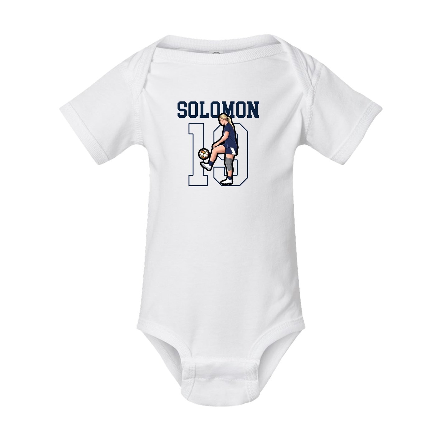 Baby Onesie — Shirsey in White