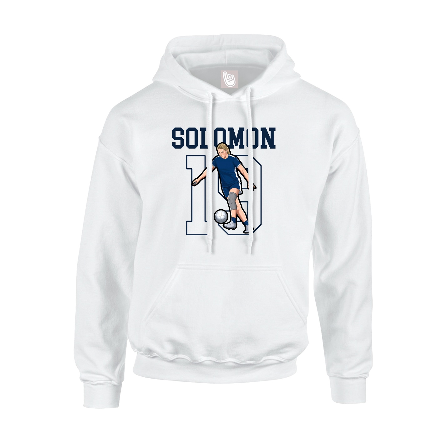Youth Hoodie — Shirsey in White