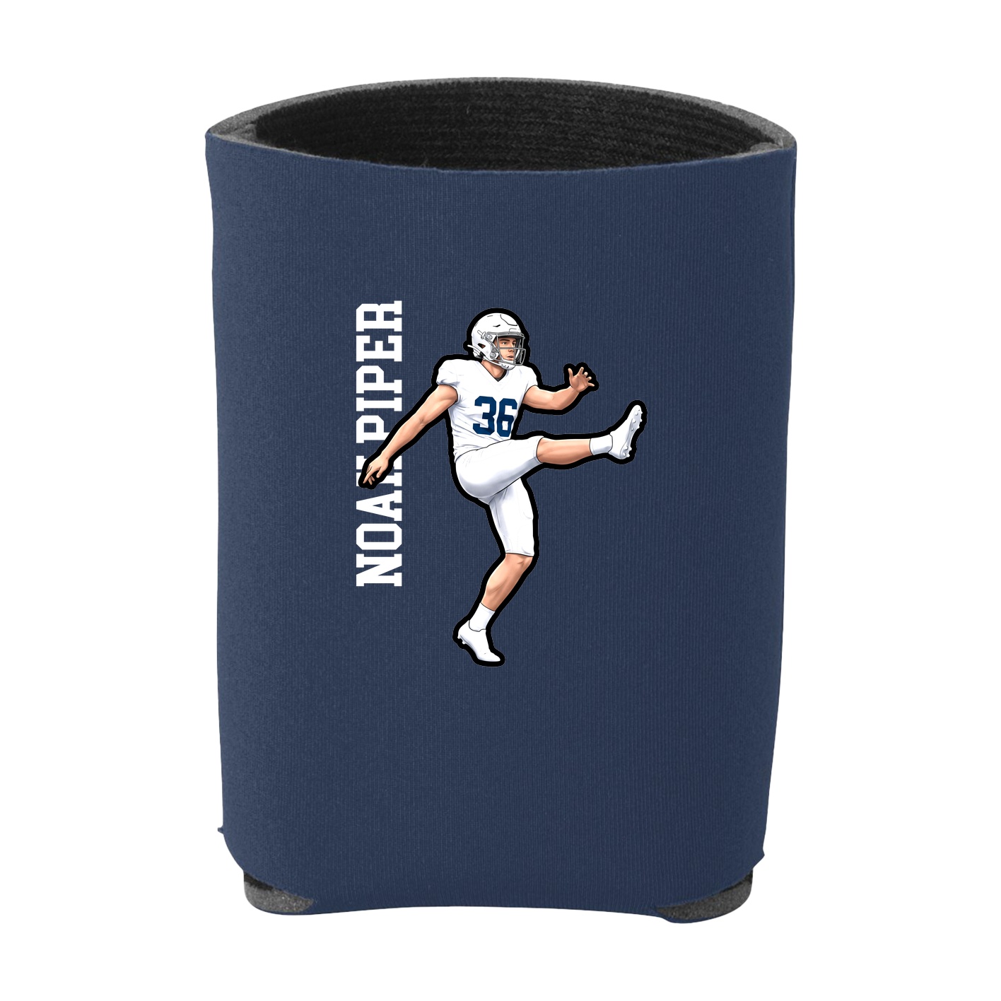 Can Holder — Name Vertical in Navy