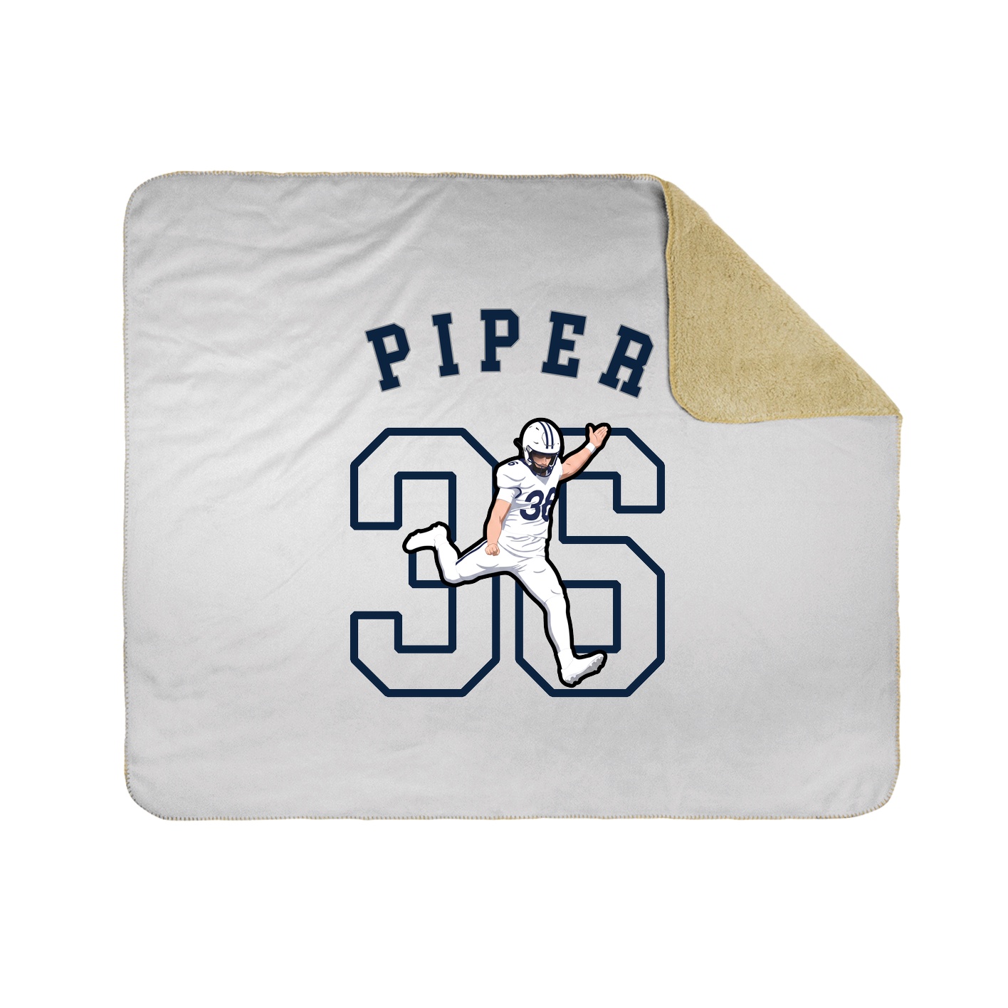 Throw Blanket — Shirsey Arch in White