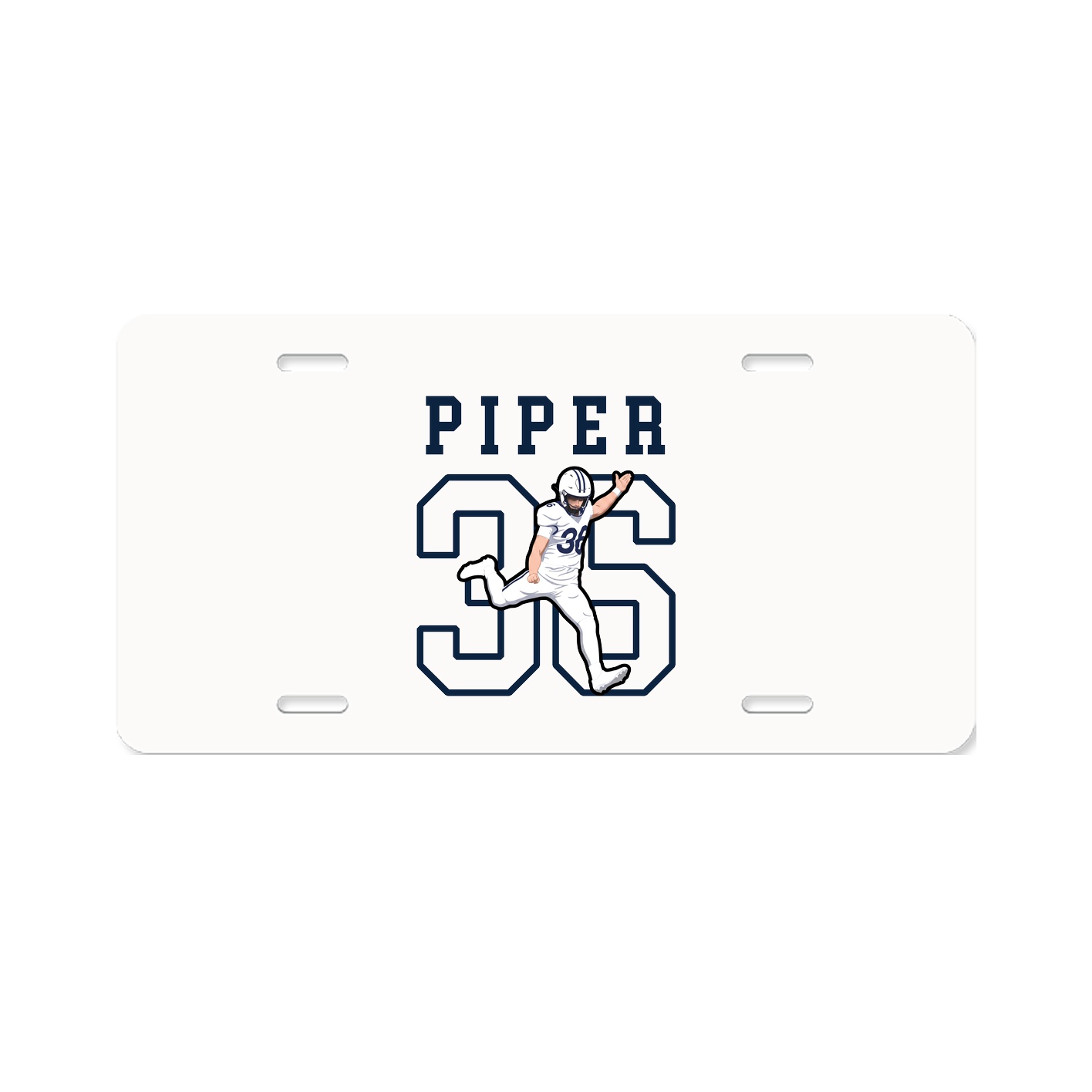 License Plate — Shirsey in Classic