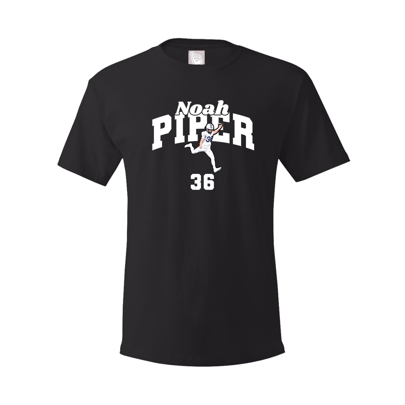 Youth Tee — Signature Arch in Black