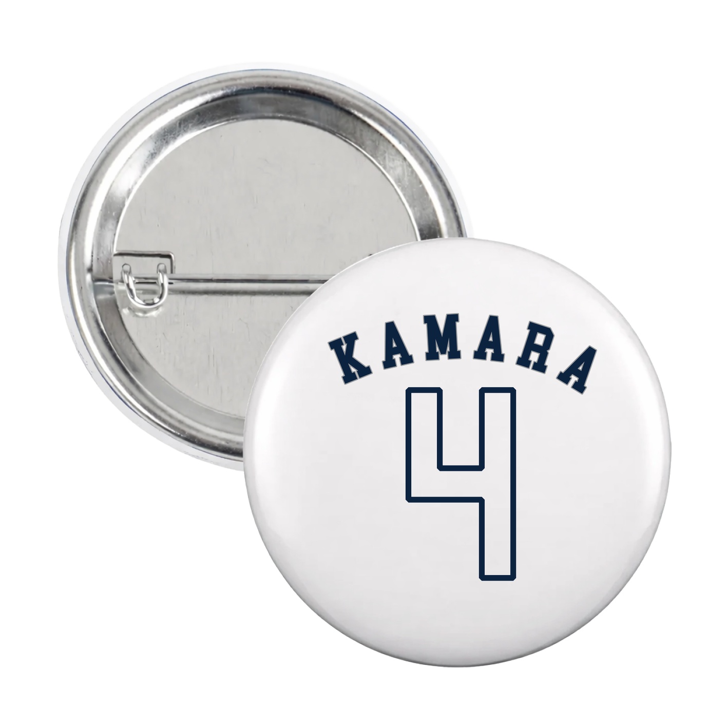Game Day Button — Shirsey Arch in White