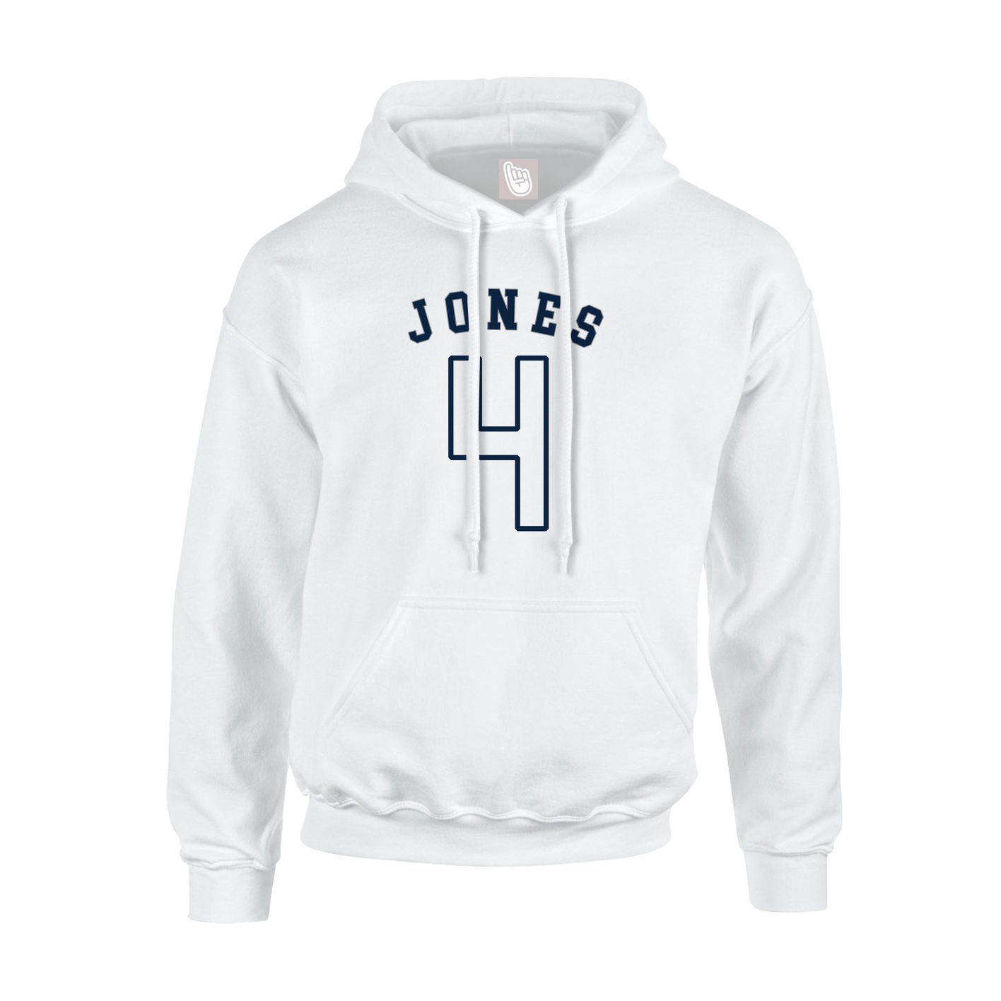 Youth Hoodie — Shirsey Arch in White