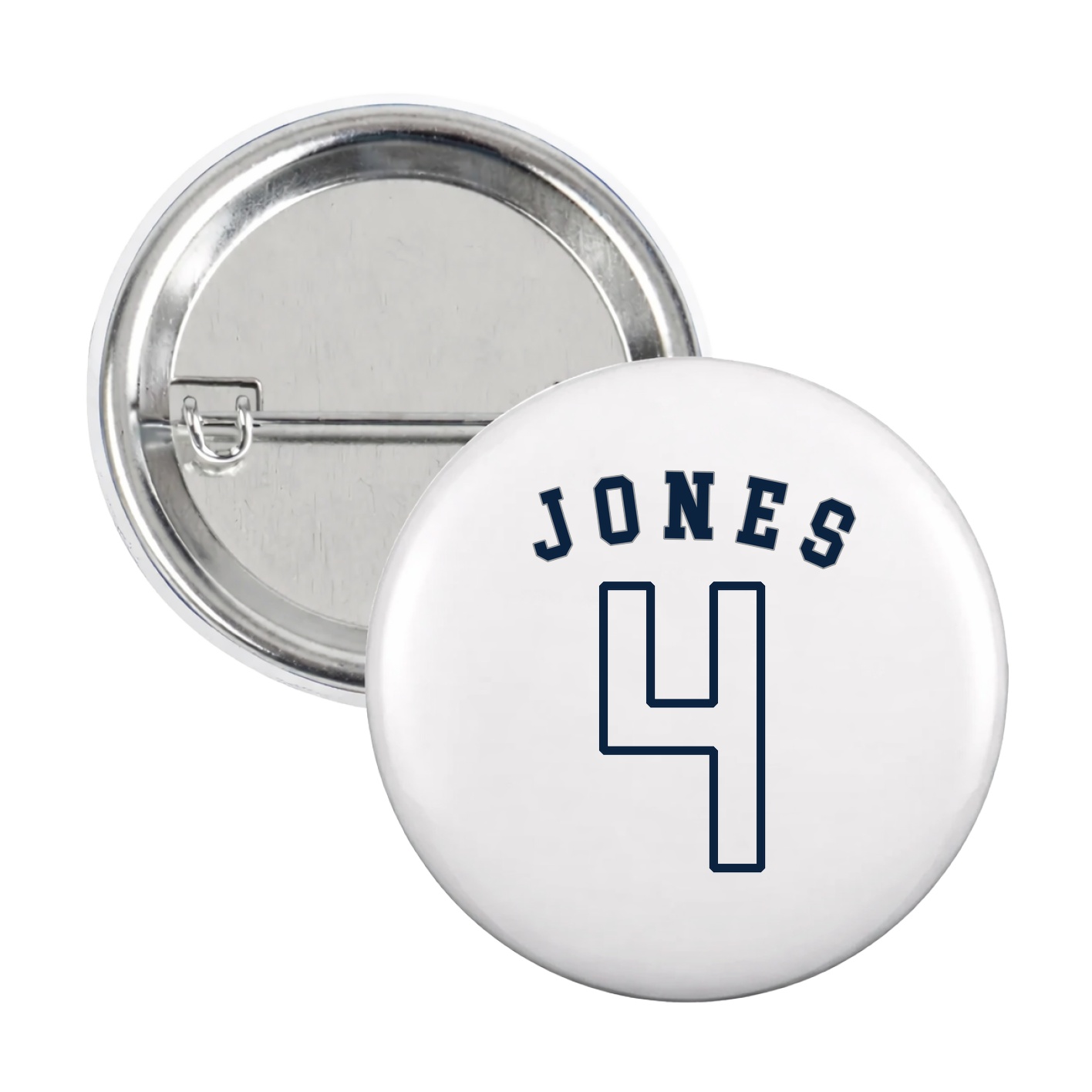 Game Day Button — Shirsey Arch in White