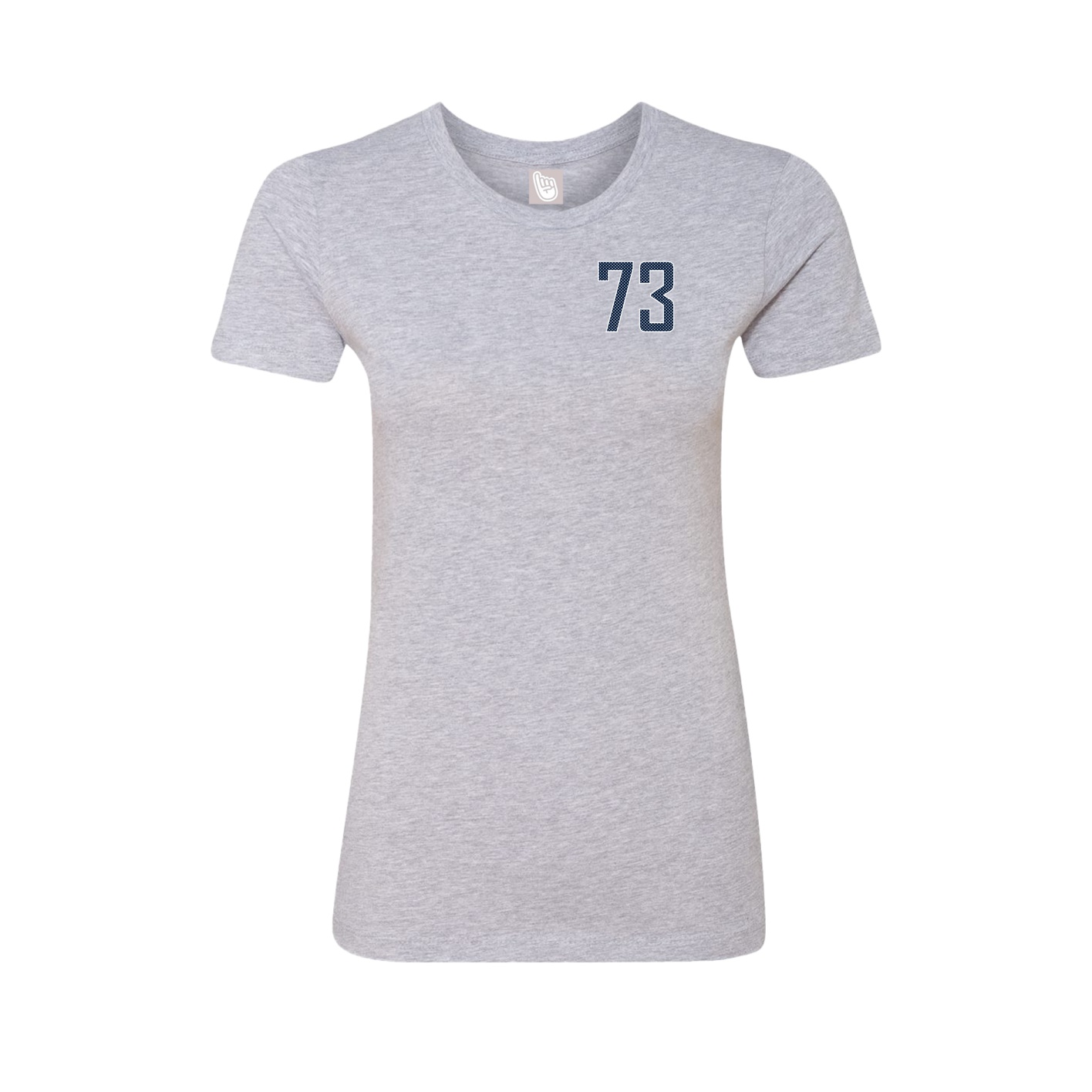 Womens Tee — Front Shirsy in Grey