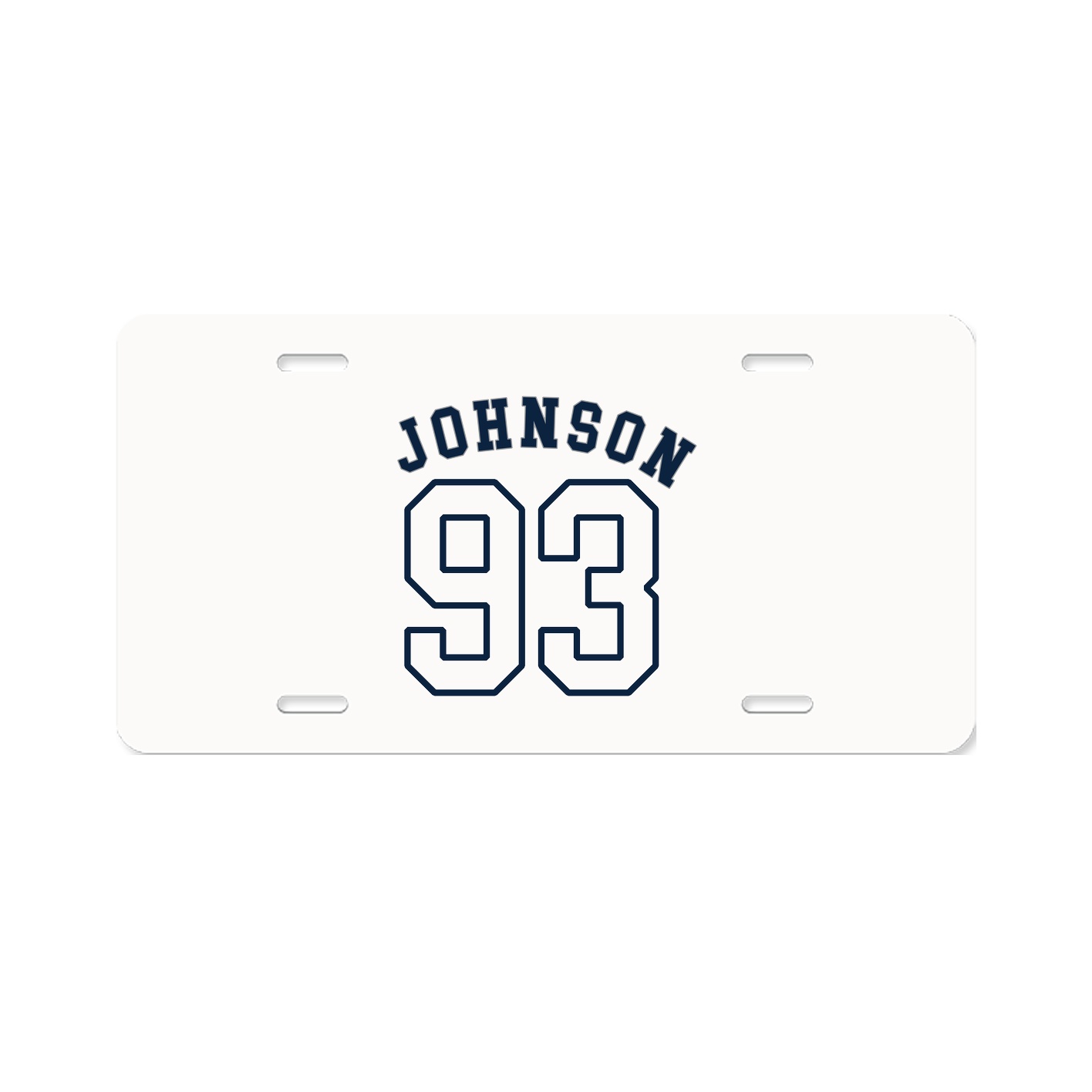License Plate — Shirsey Arch in Classic