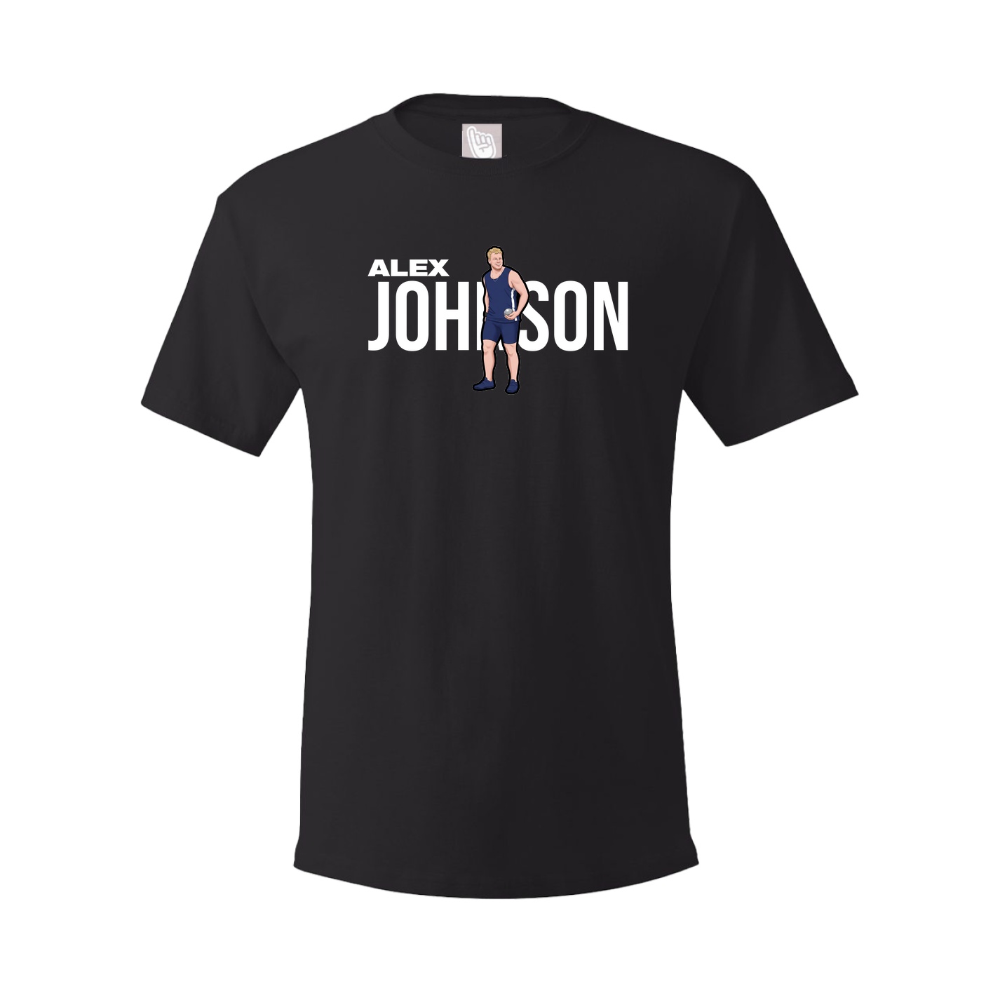 Tee — Player Name in Black