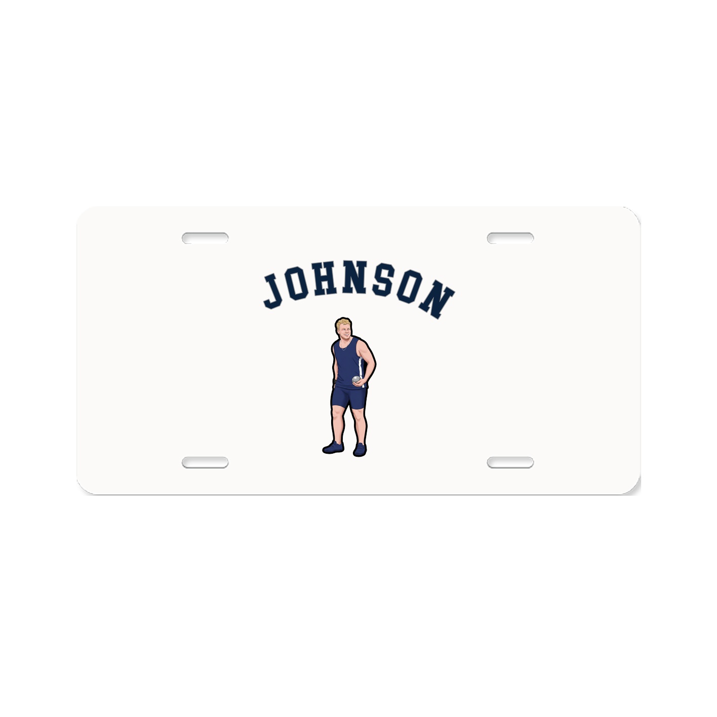 License Plate — Shirsey Arch in Classic