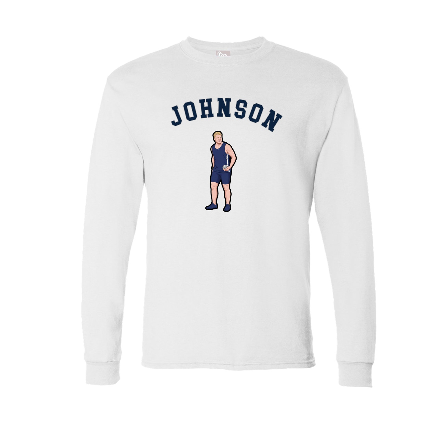 Long Sleeve Tee — Shirsey Arch in White