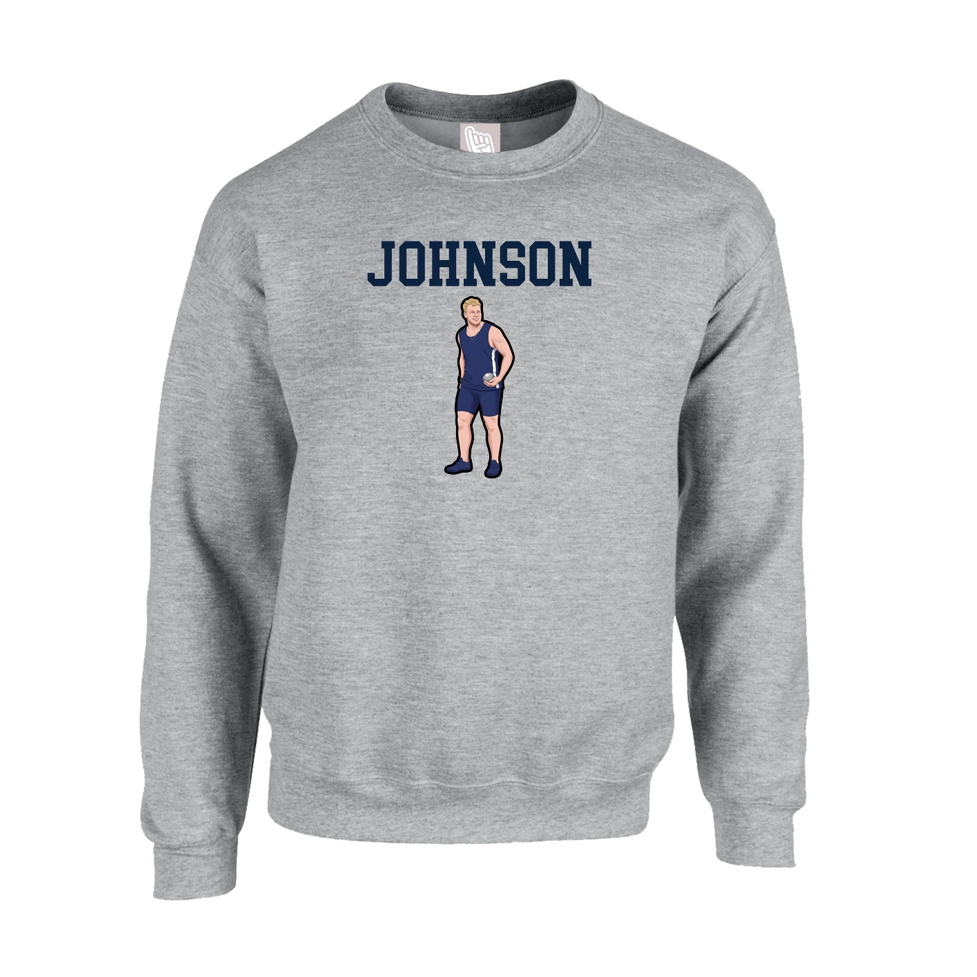 Fleece Crew — Shirsey in Grey