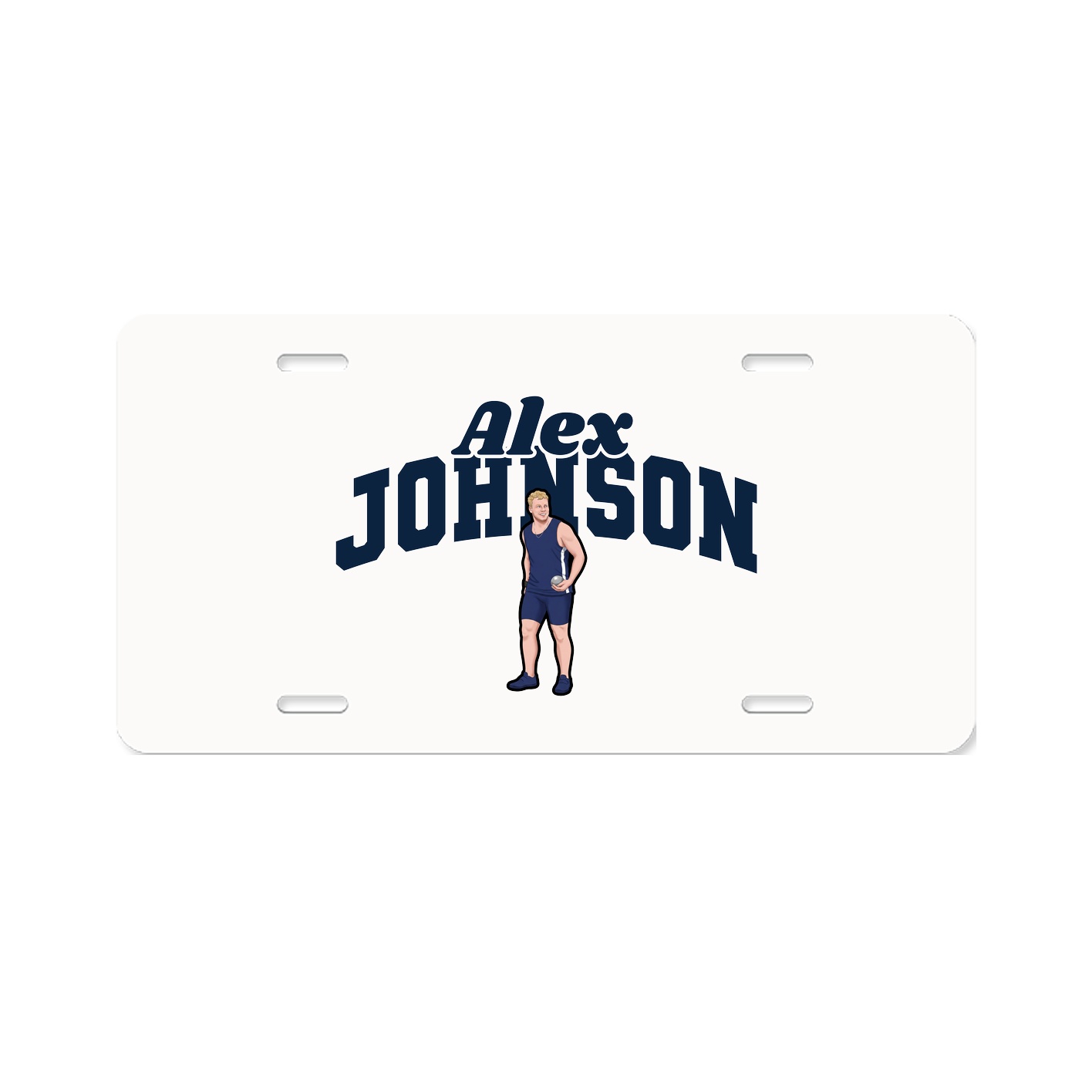 License Plate — Signature Arch in Classic
