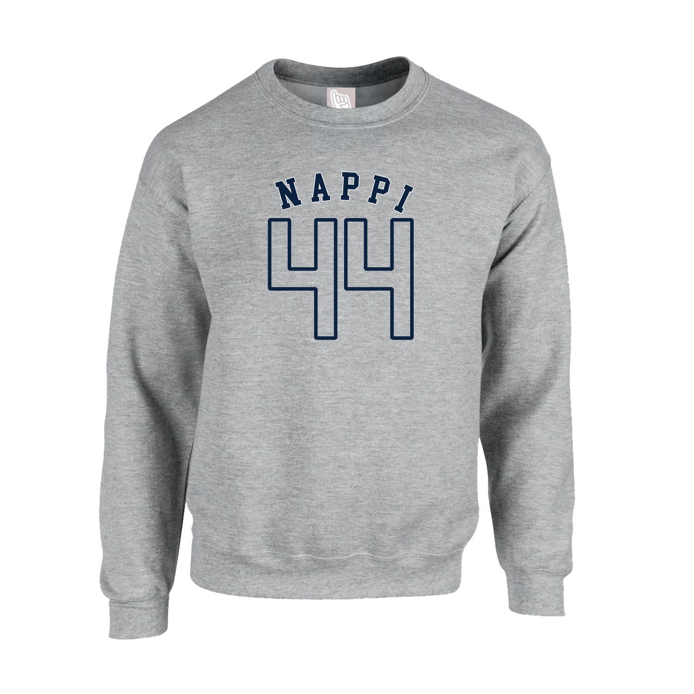 Fleece Crew — Shirsey Arch in Grey
