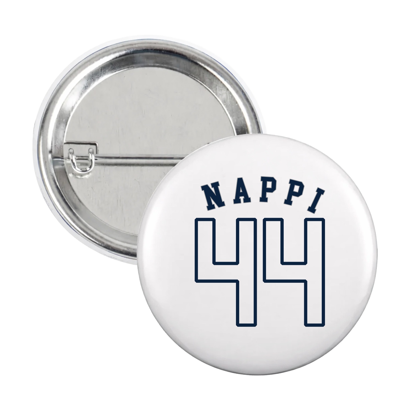 Game Day Button — Shirsey Arch in White