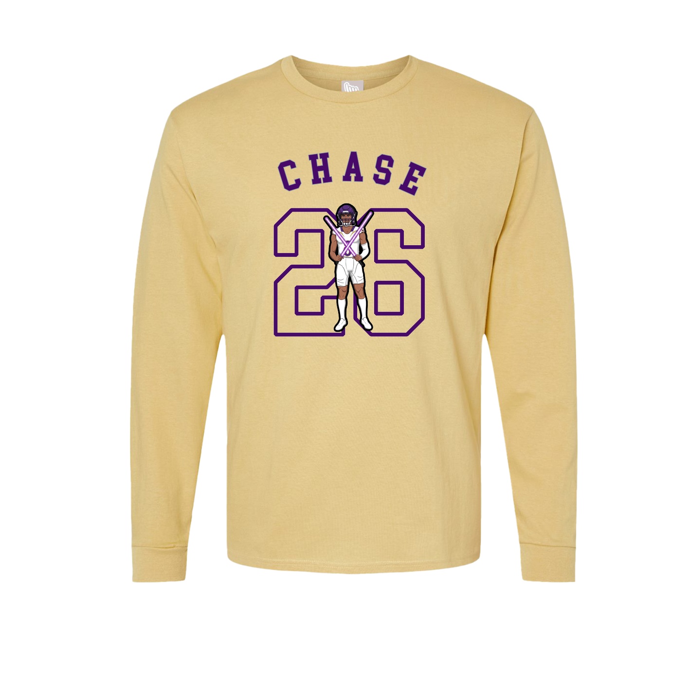 Long Sleeve Tee — Shirsey Arch in Vegas Gold