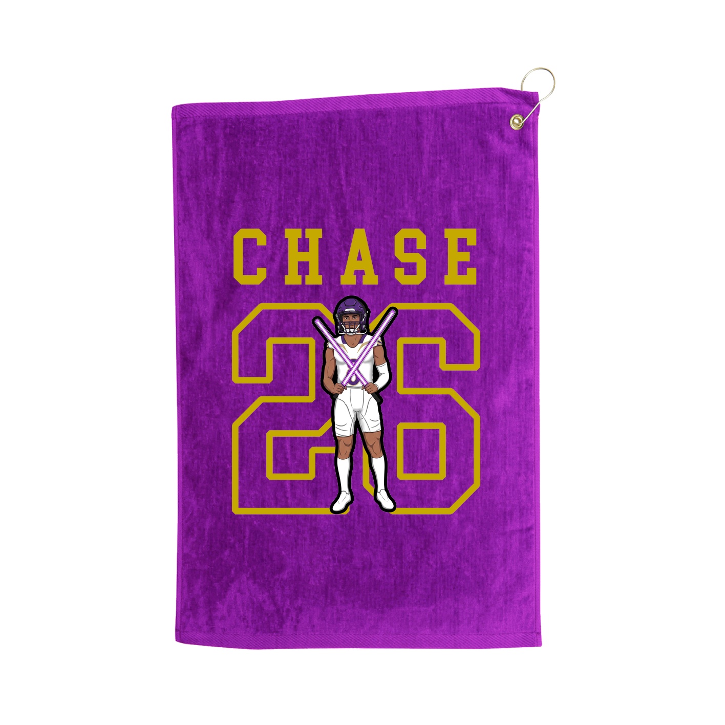 Golf Towel — Shirsey in Purple