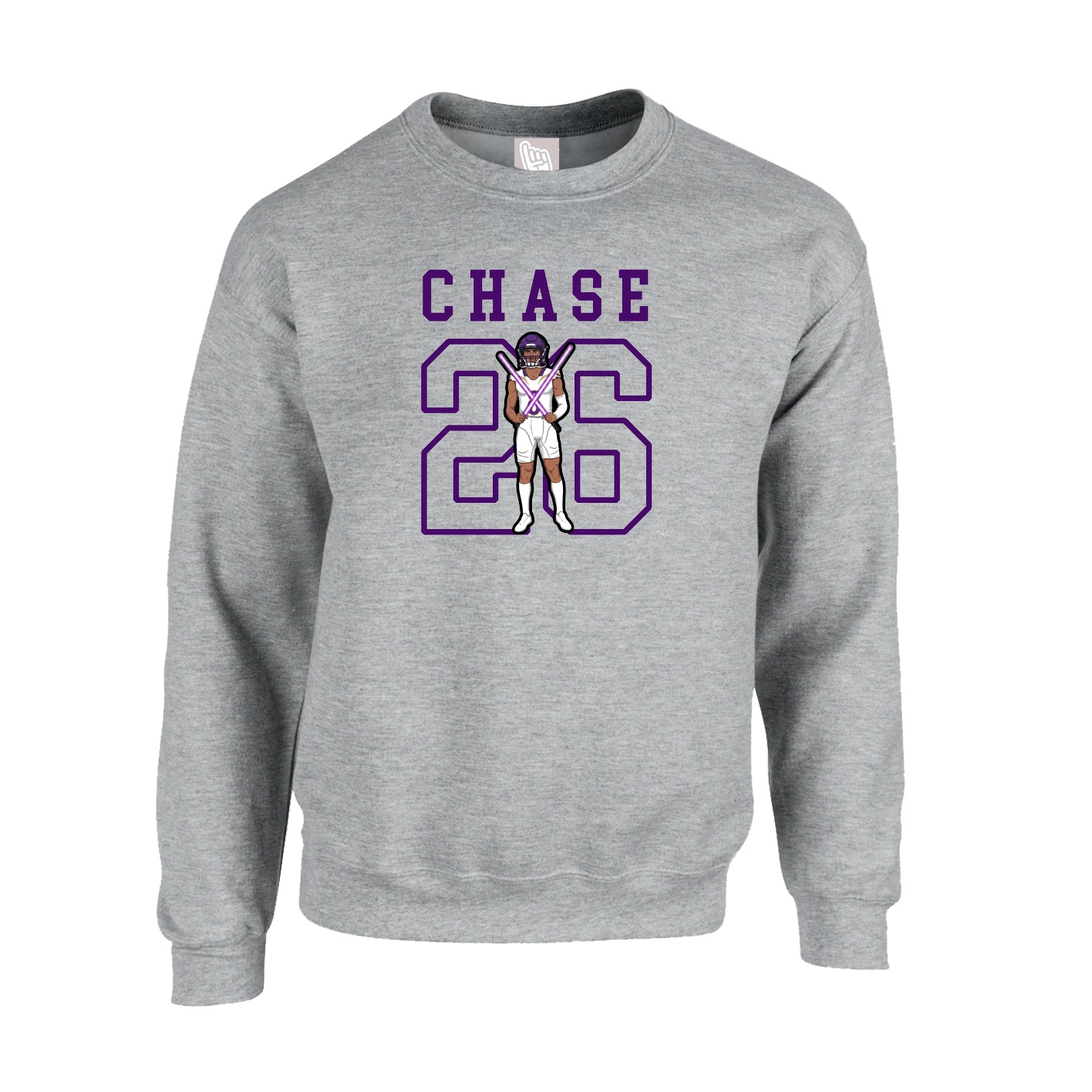 Fleece Crew — Shirsey in Grey