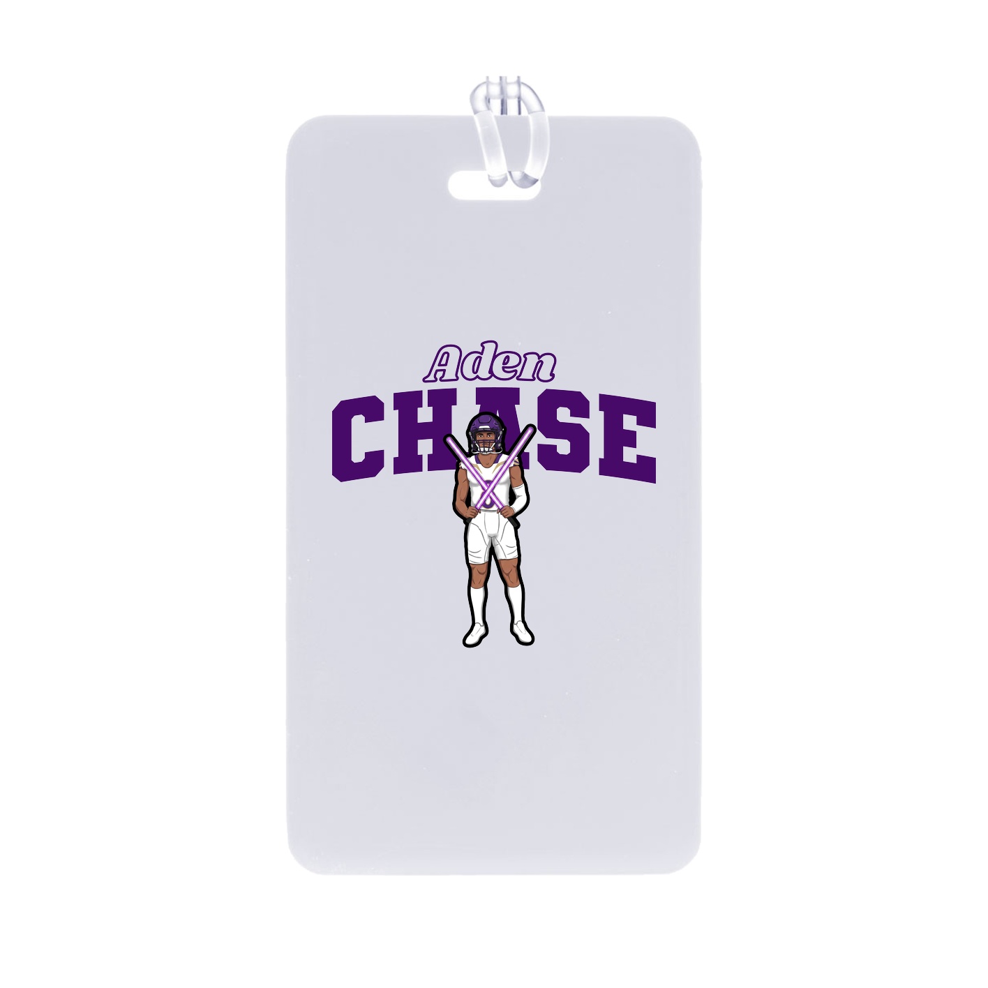 Bag Tag — Name Arch in Classic