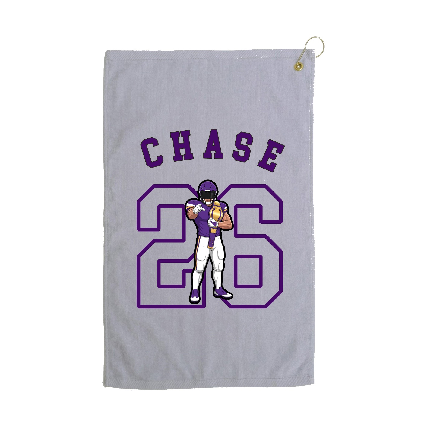 Golf Towel — Shirsey Arch in Grey