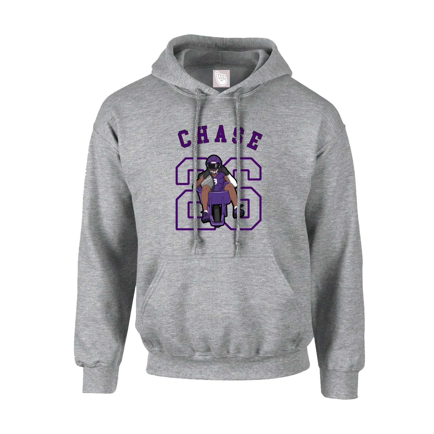 Hoodie — Shirsey Arch in Grey