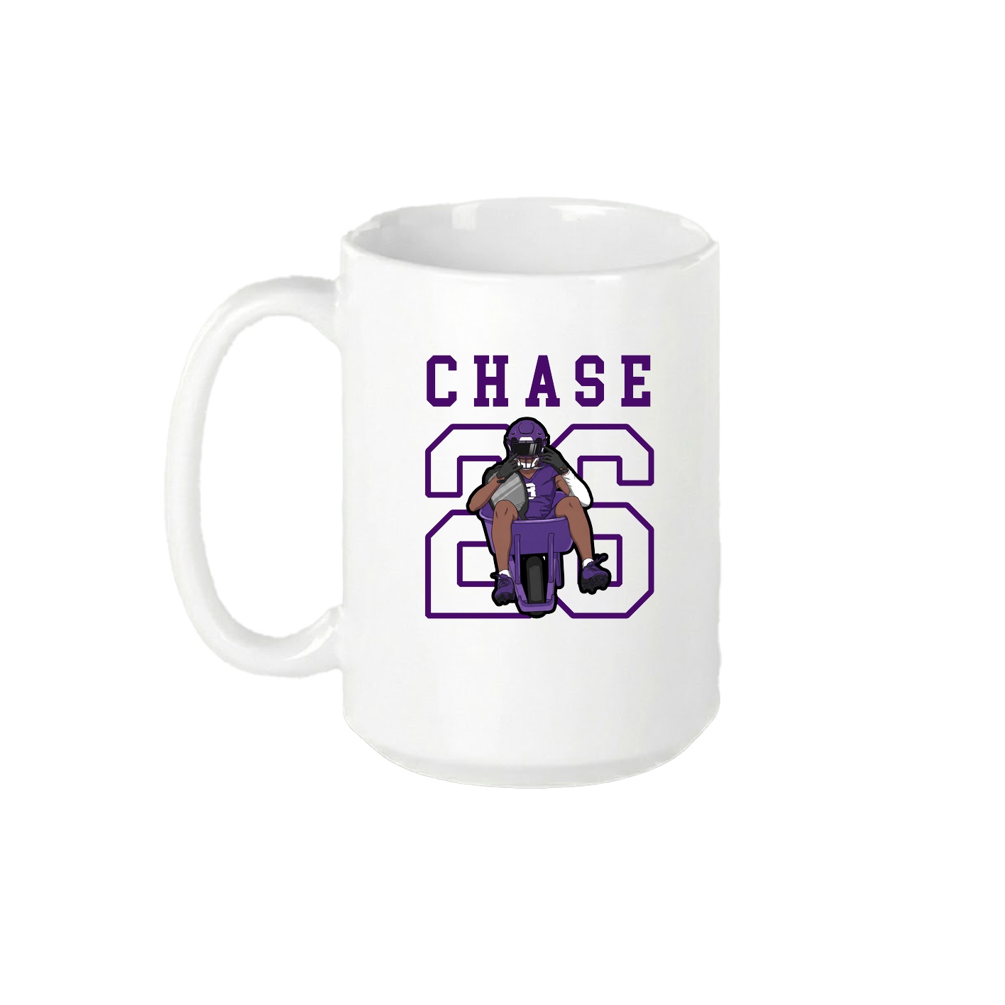 15oz Coffee Mug — Shirsey in White
