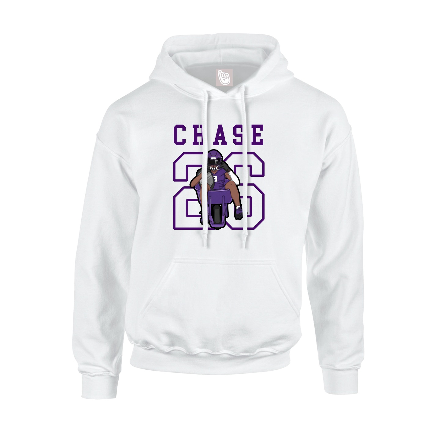 Youth Hoodie — Shirsey in White