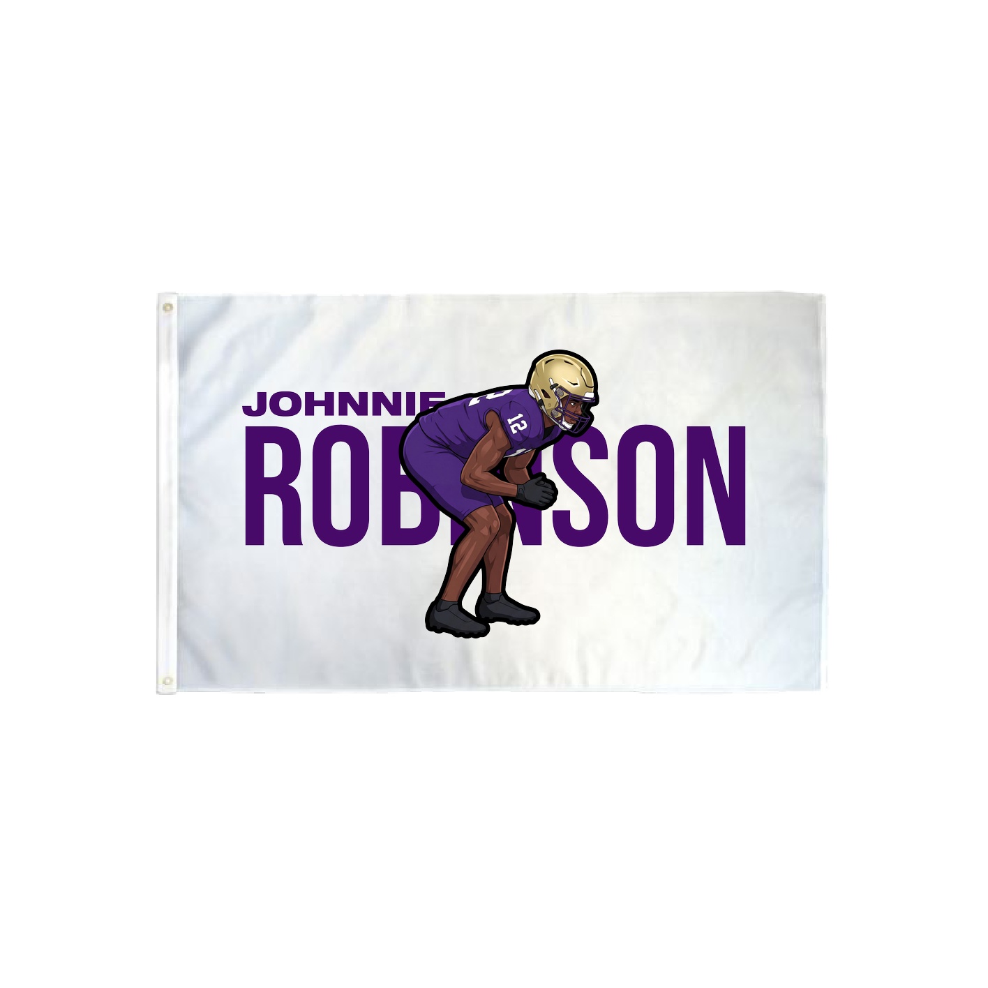 3x5 Flag — Player Name in Classic