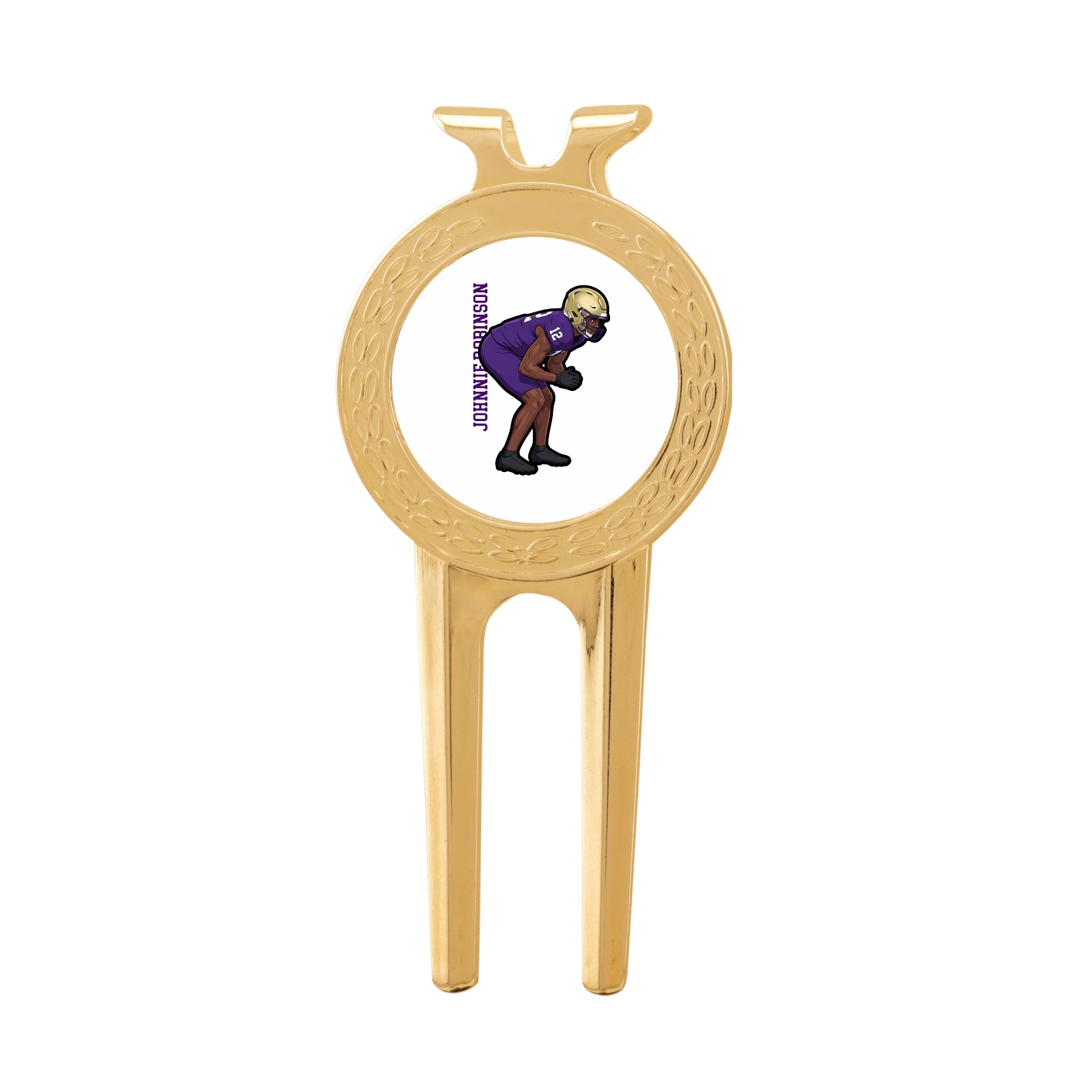 Divot Tool with Ball Marker — Name Vertical in Classic