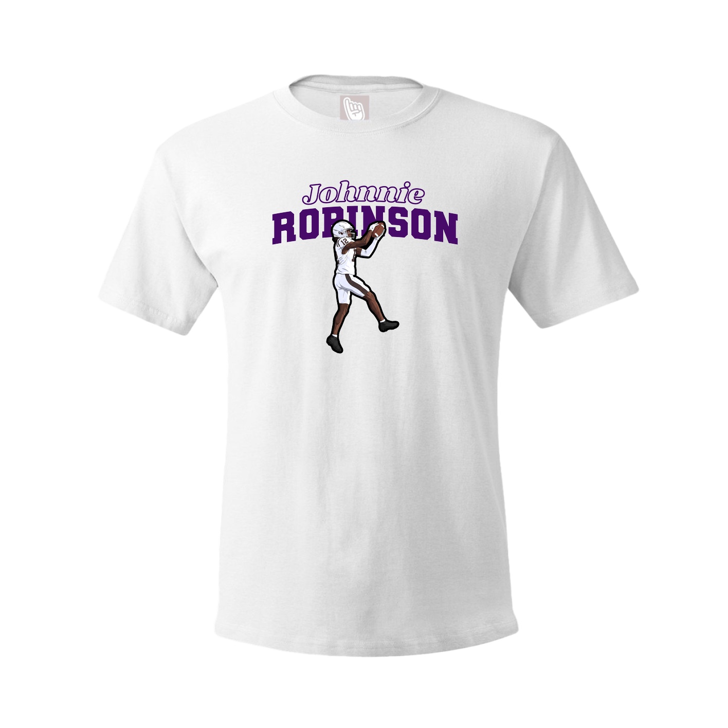 Tee — Name Arch in White