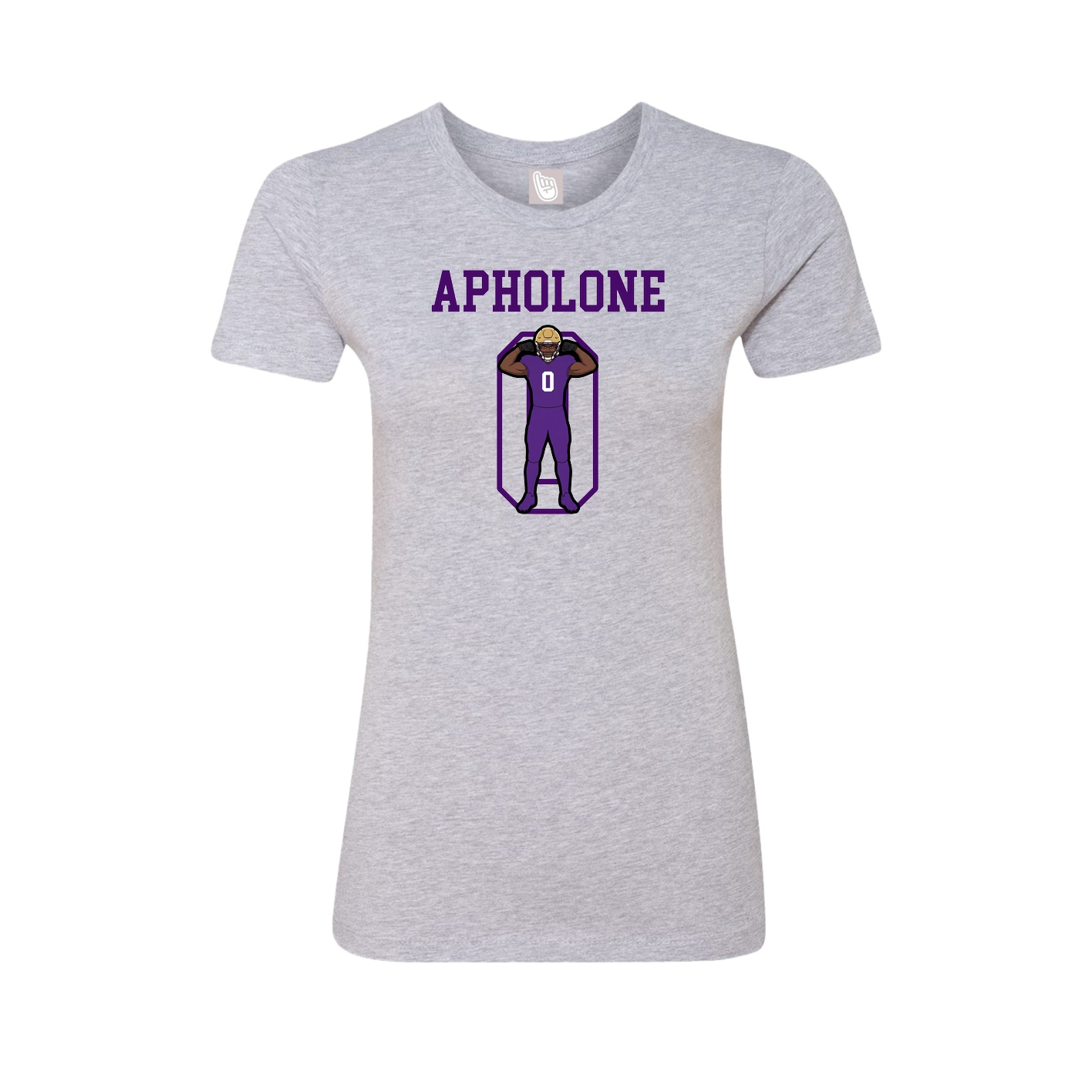 Fitted Women's Tee — Shirsey in Grey