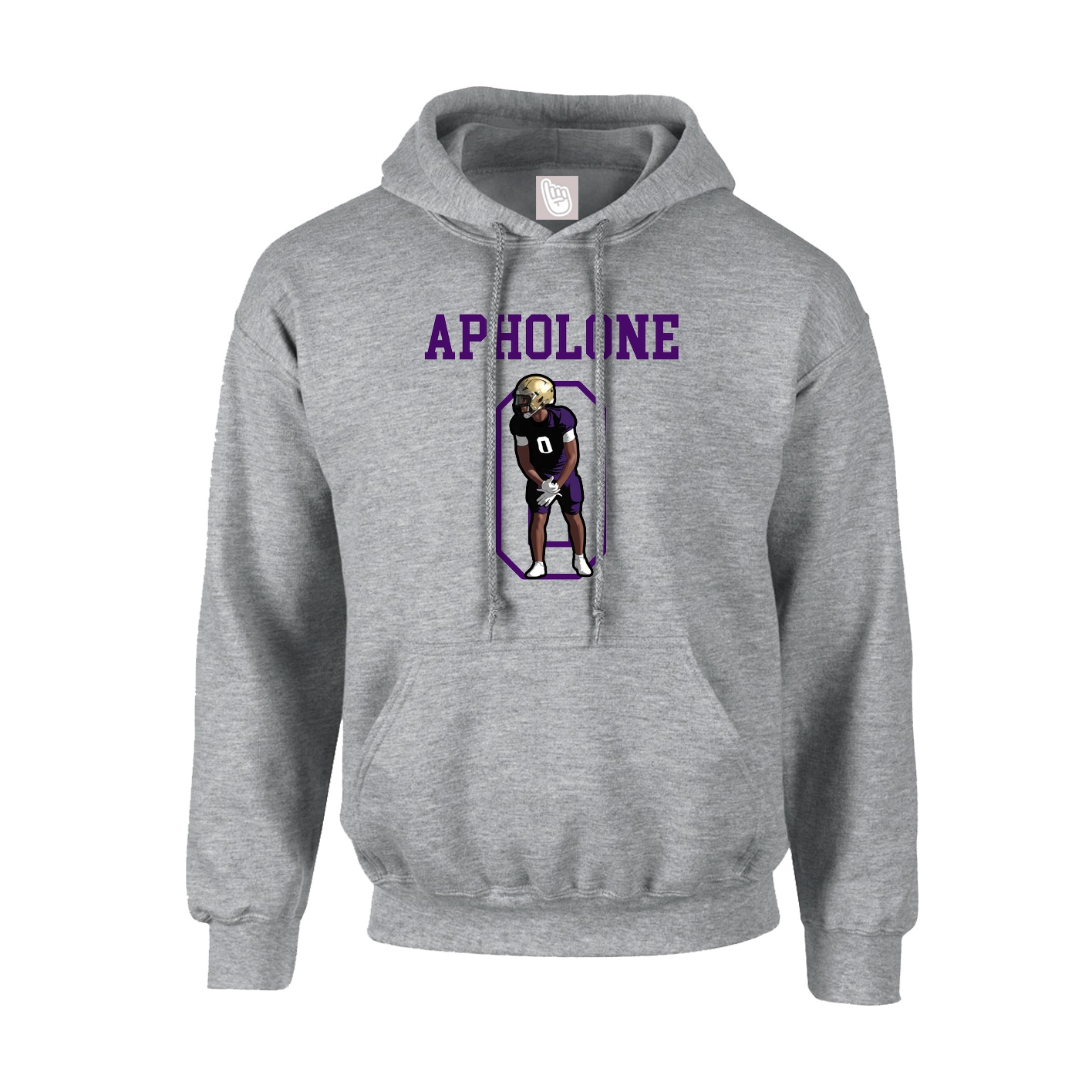 Hoodie — Shirsey in Grey